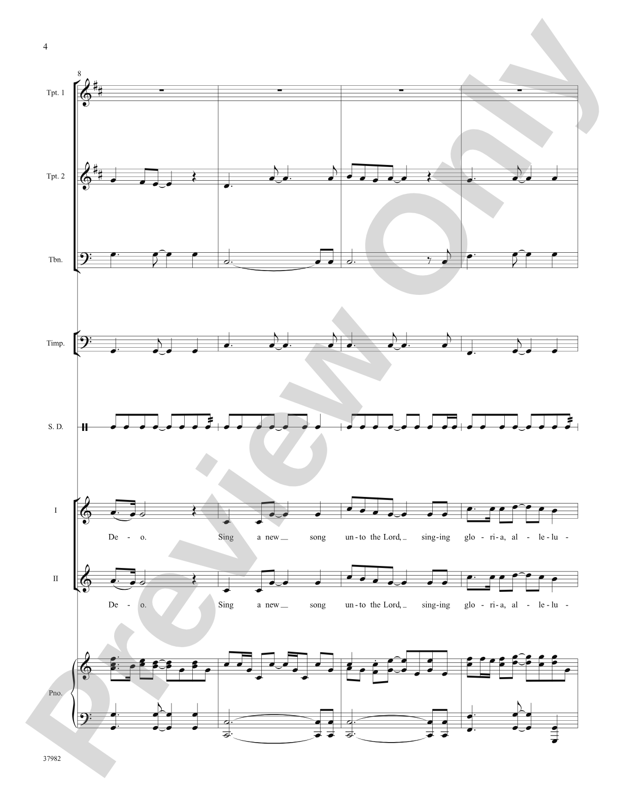 Sing a New Song: Choral SoundPax