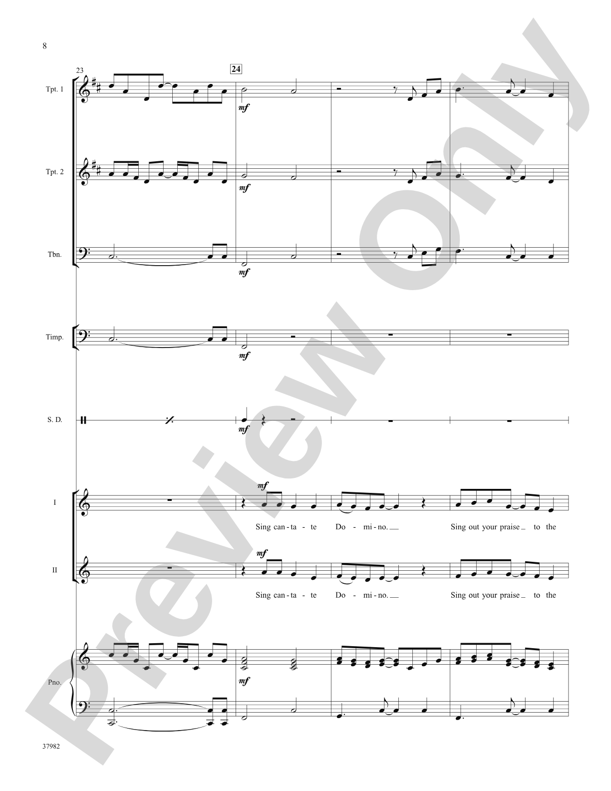 Sing a New Song: Choral SoundPax