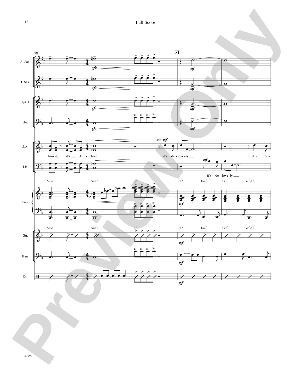 It's De-lovely: Choral SoundPax