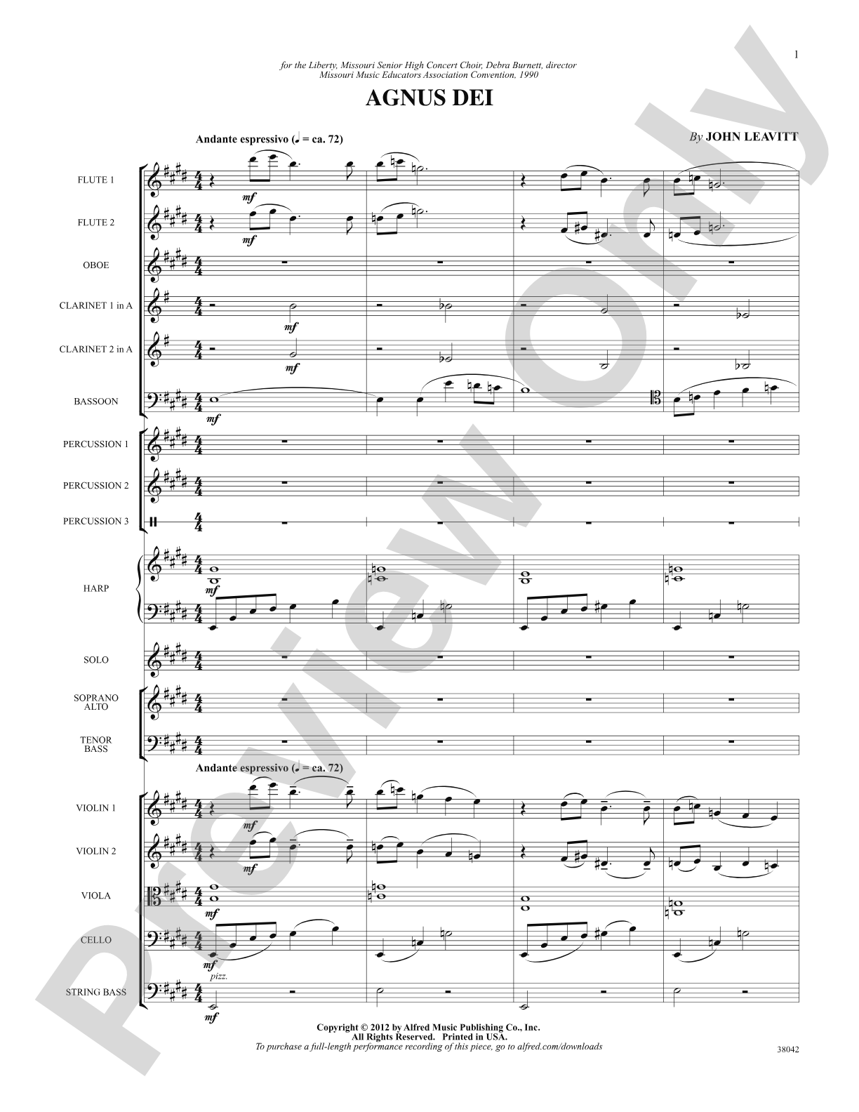 Agnus Dei: Choral SoundPax