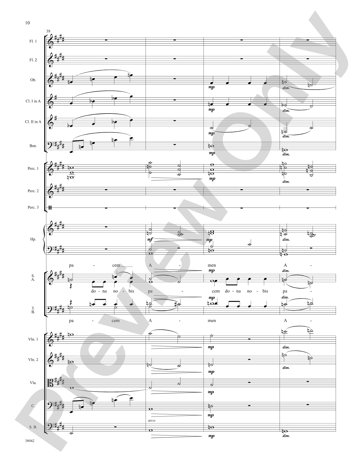 Agnus Dei: Choral SoundPax