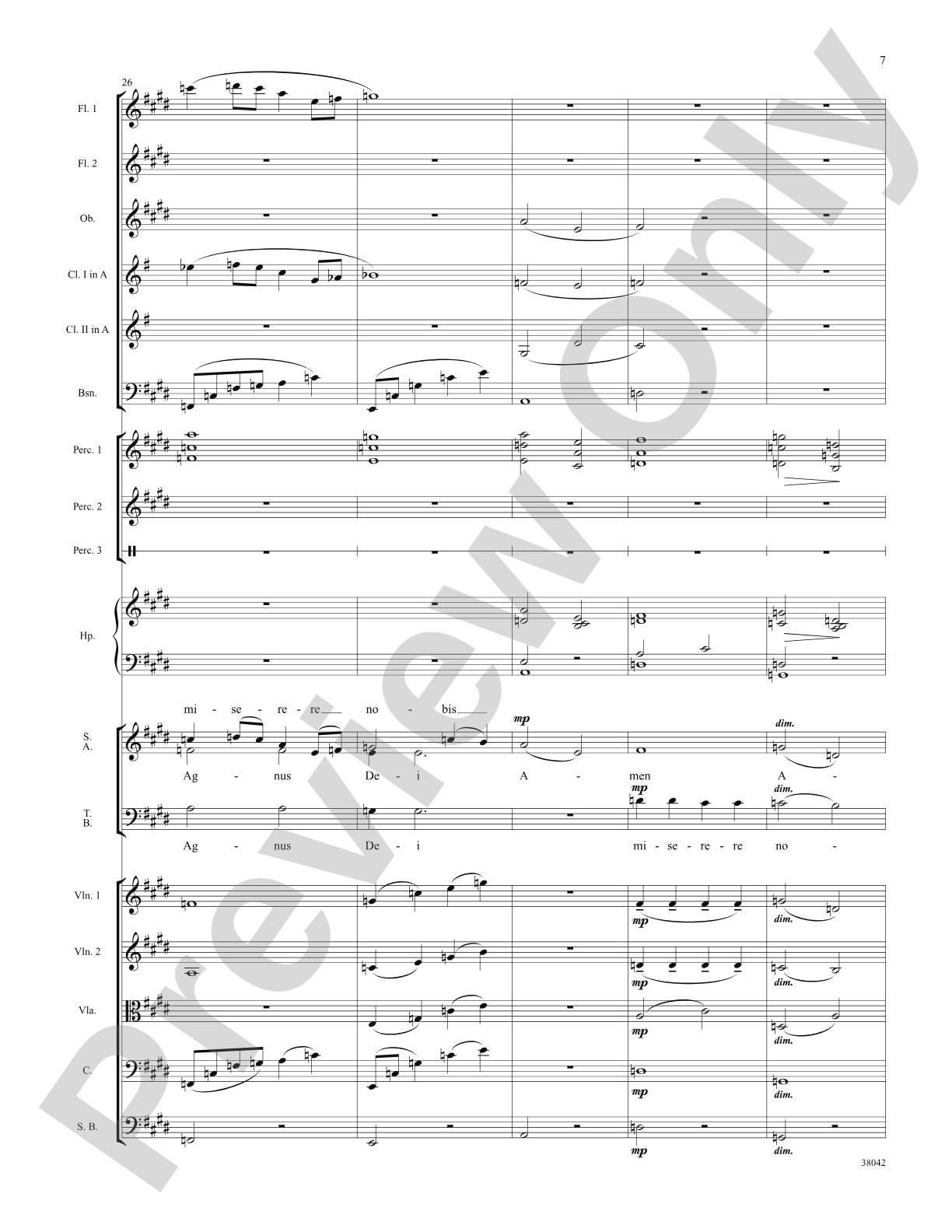 Agnus Dei: Choral SoundPax