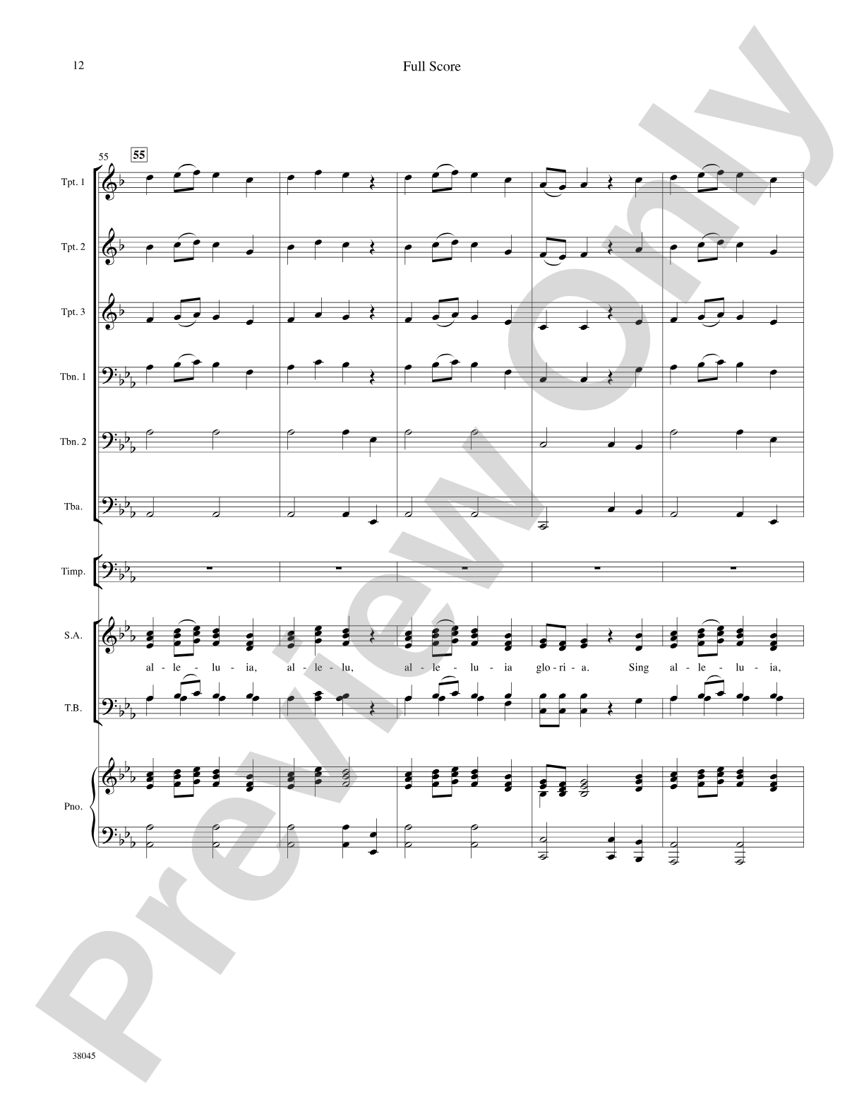Gloria Fanfare: Choral SoundPax