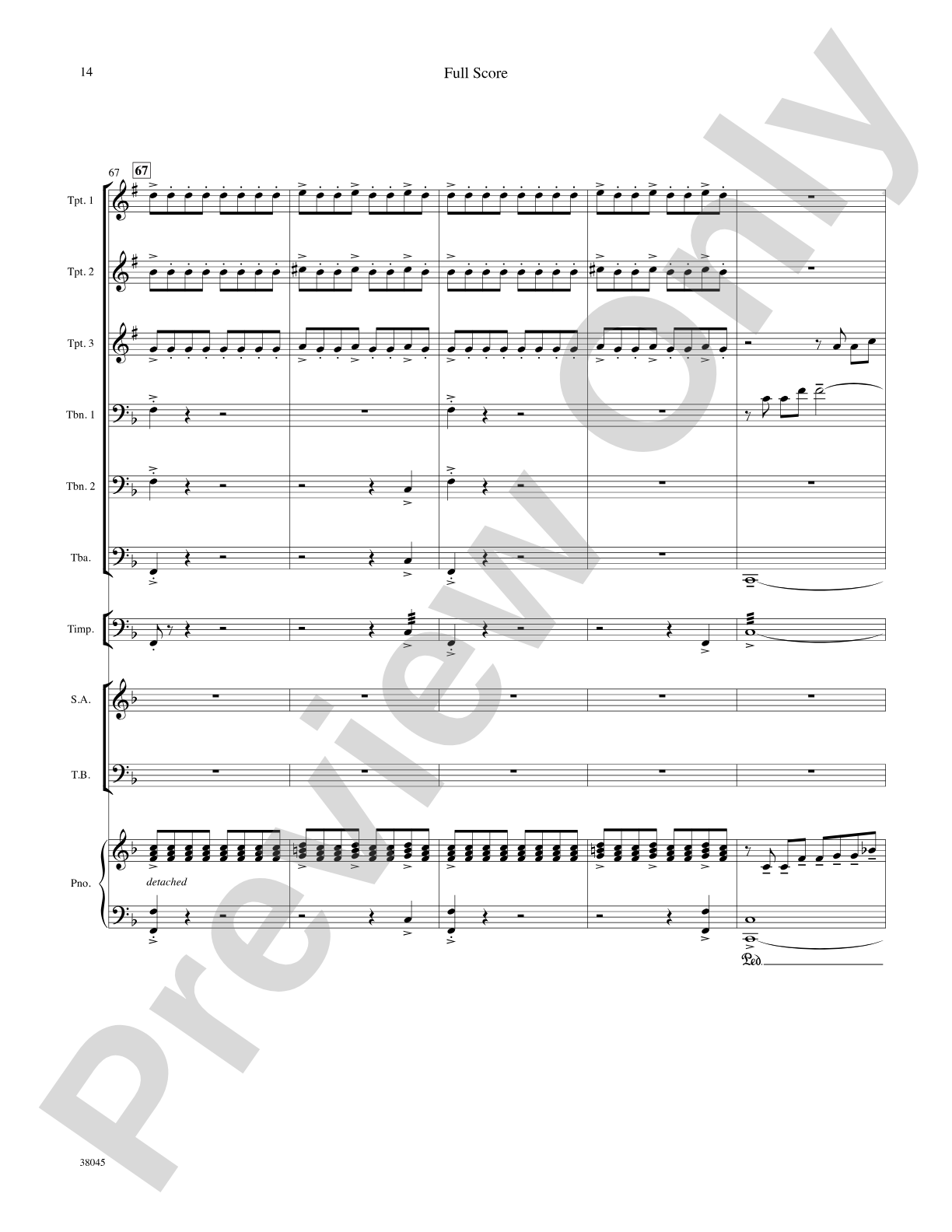 Gloria Fanfare: Choral SoundPax