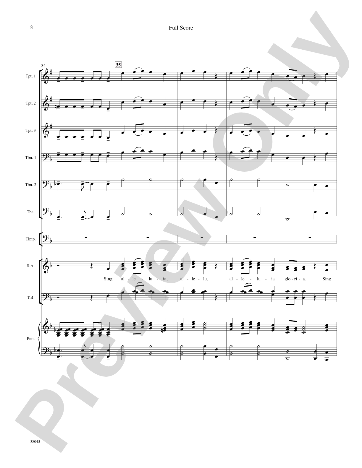 Gloria Fanfare: Choral SoundPax