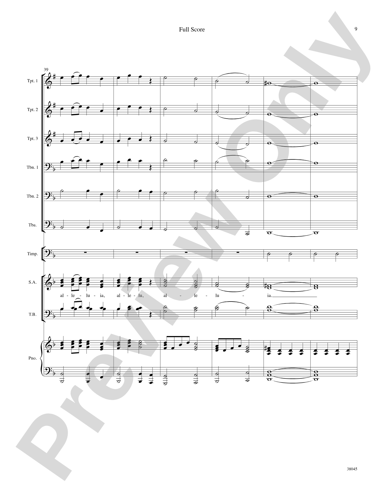 Gloria Fanfare: Choral SoundPax
