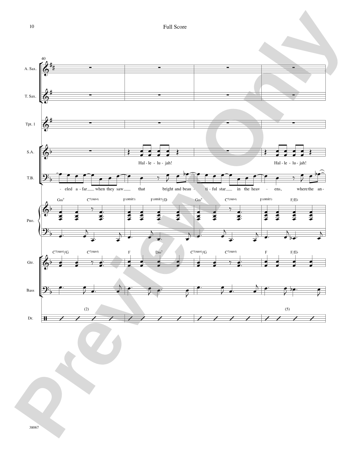 Baby Born in Bethlehem: Choral SoundPax