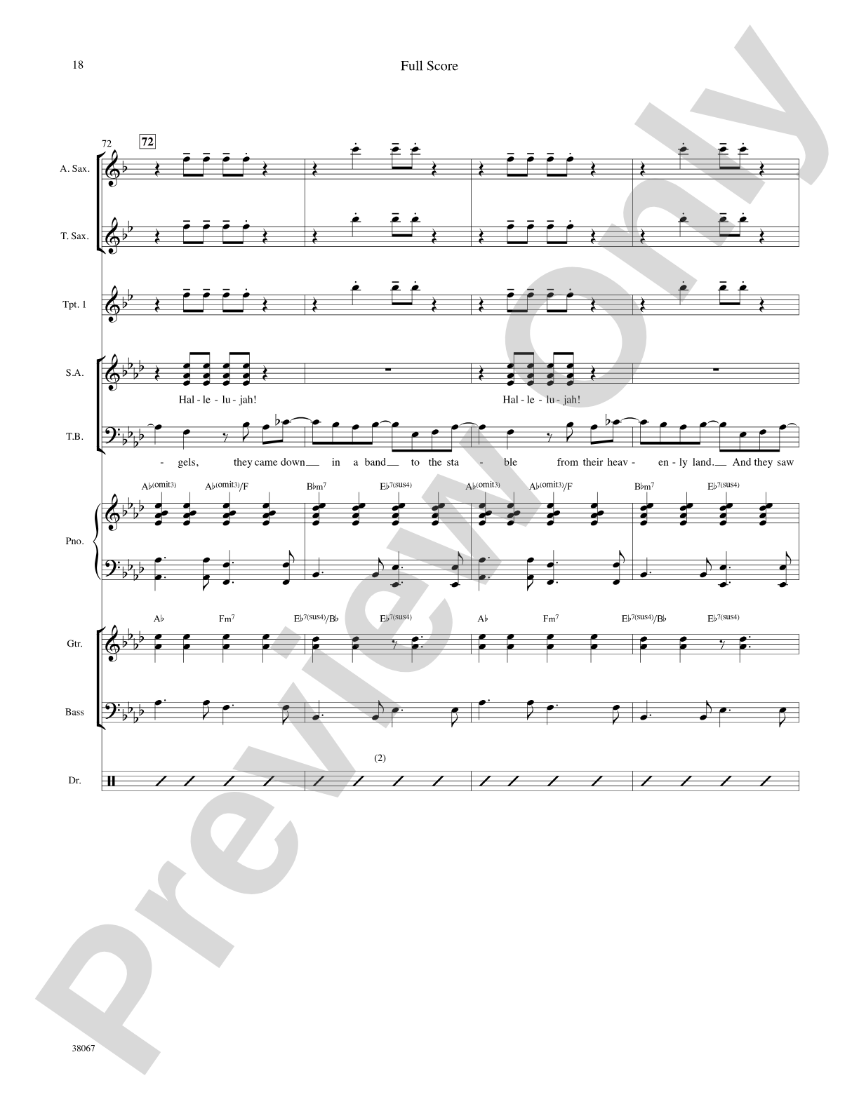Baby Born in Bethlehem: Choral SoundPax