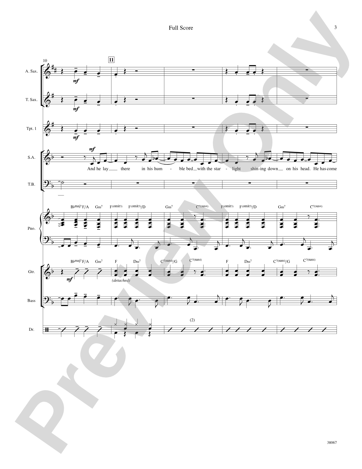 Baby Born in Bethlehem: Choral SoundPax