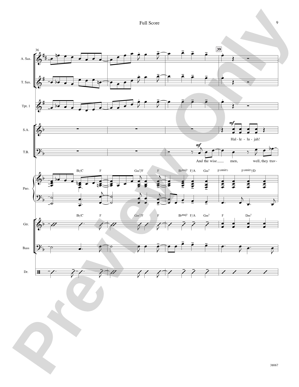 Baby Born in Bethlehem: Choral SoundPax