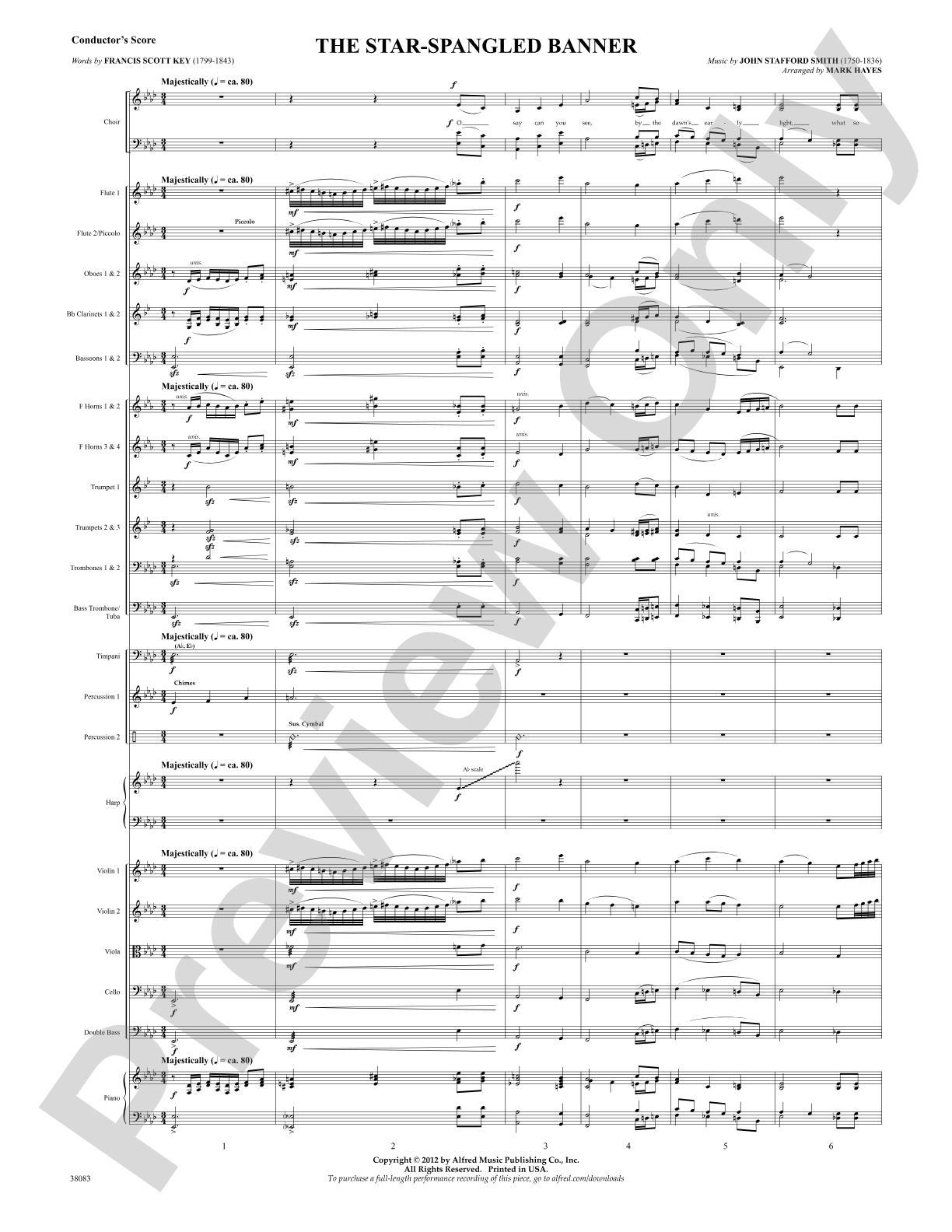 The Star-Spangled Banner: Choral SoundPax