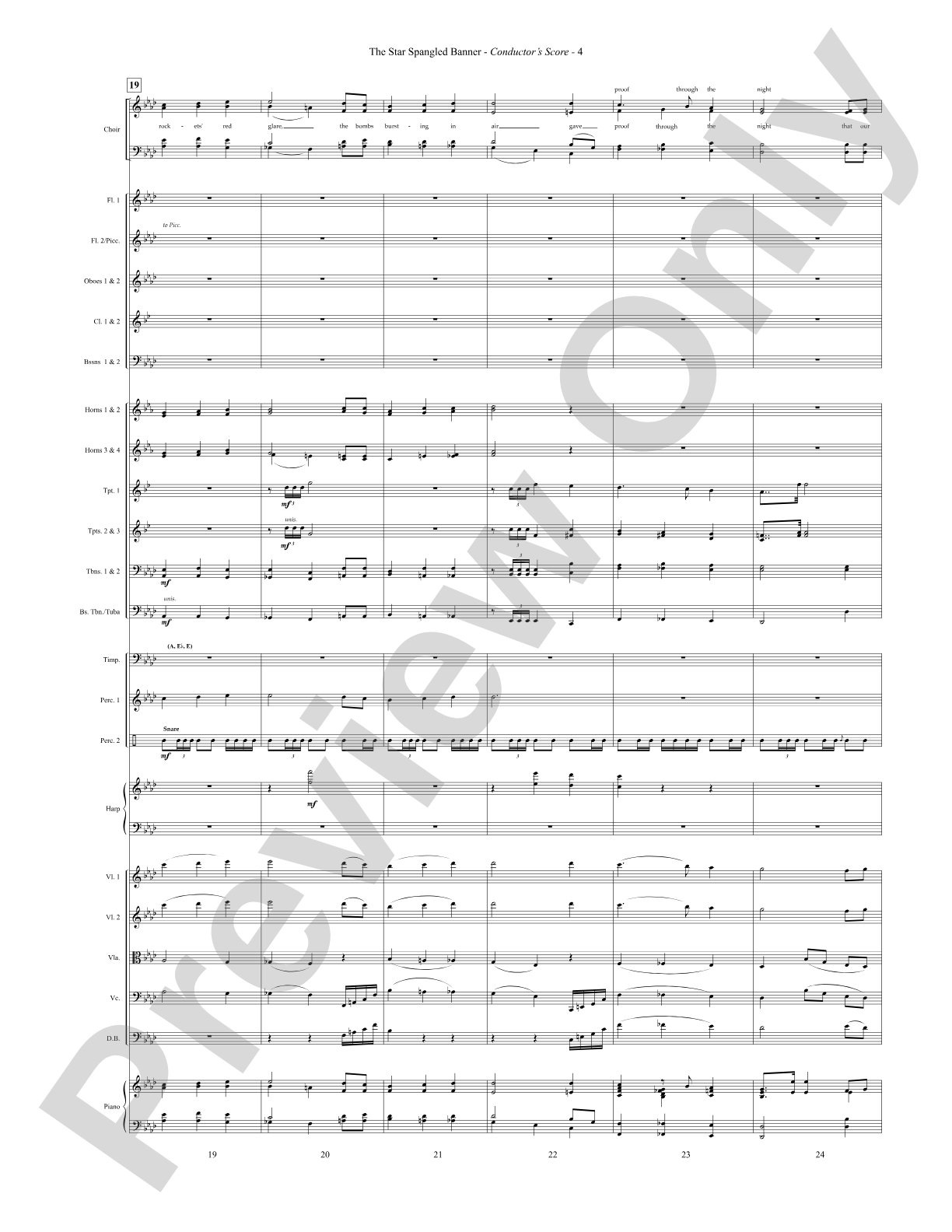 The Star-Spangled Banner: Choral SoundPax