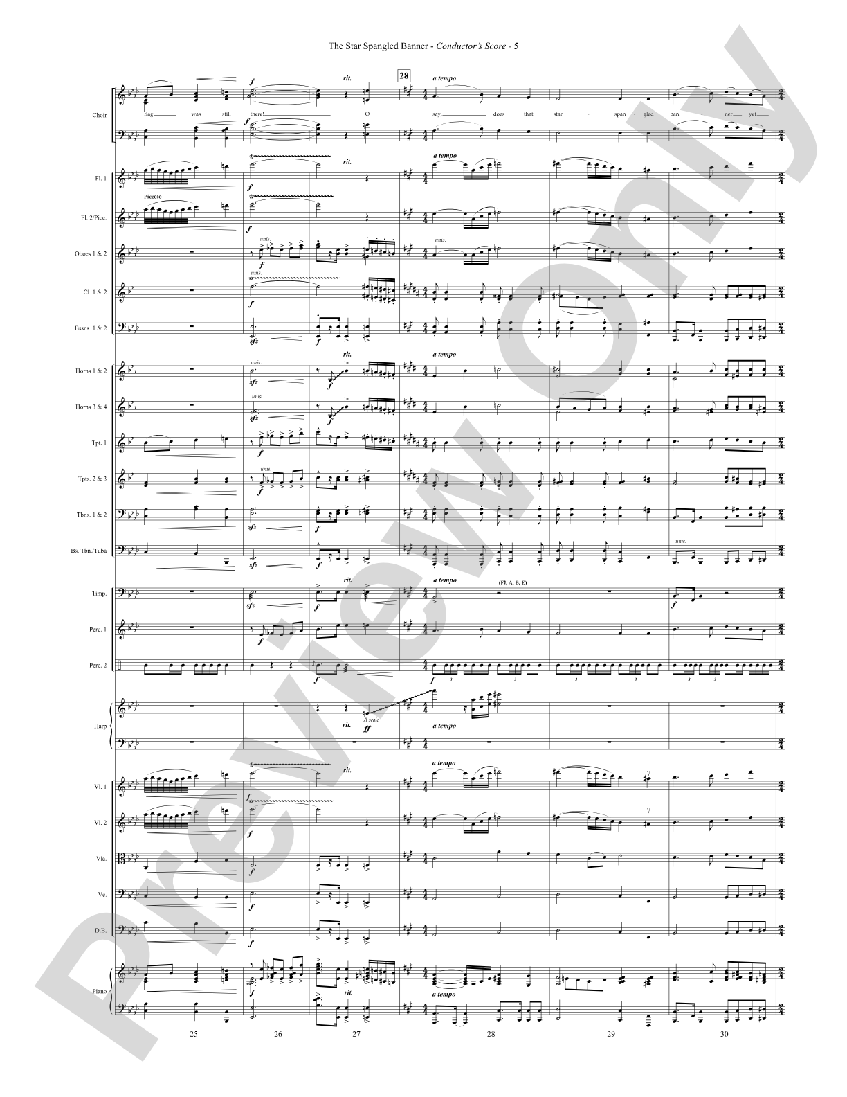 The Star-Spangled Banner: Choral SoundPax