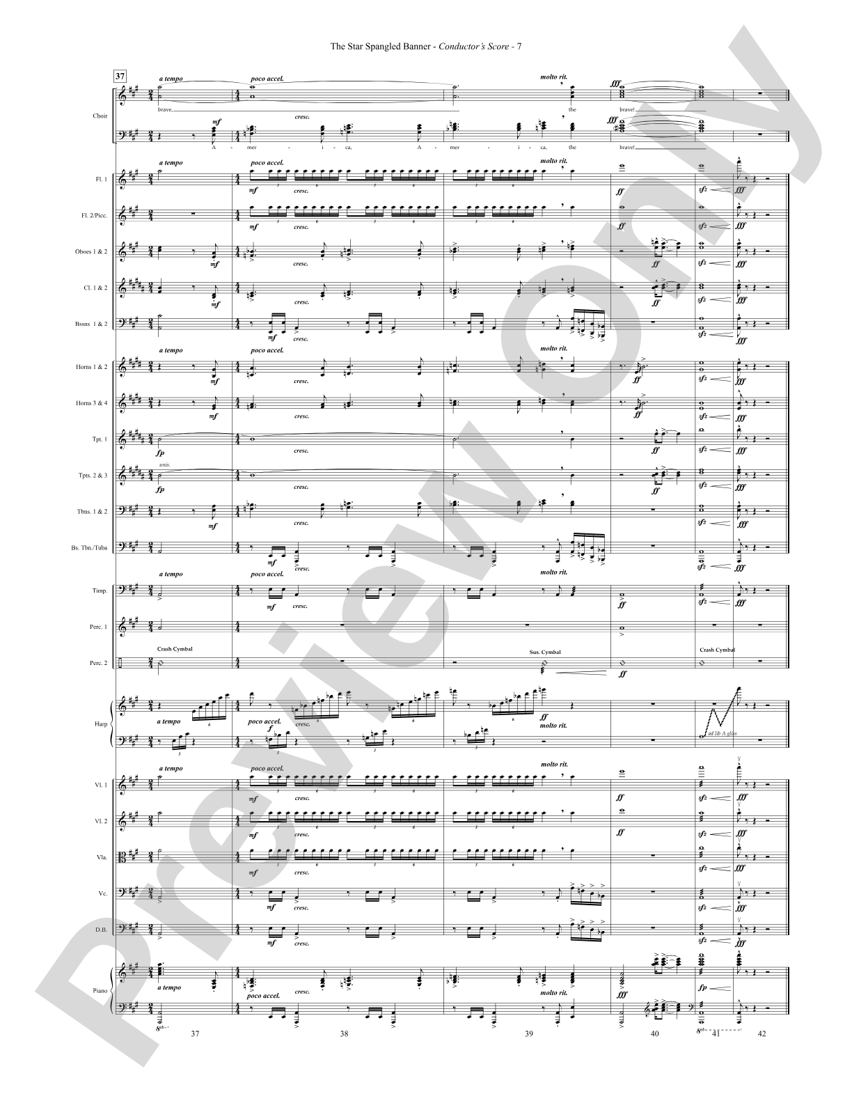 The Star-Spangled Banner: Choral SoundPax