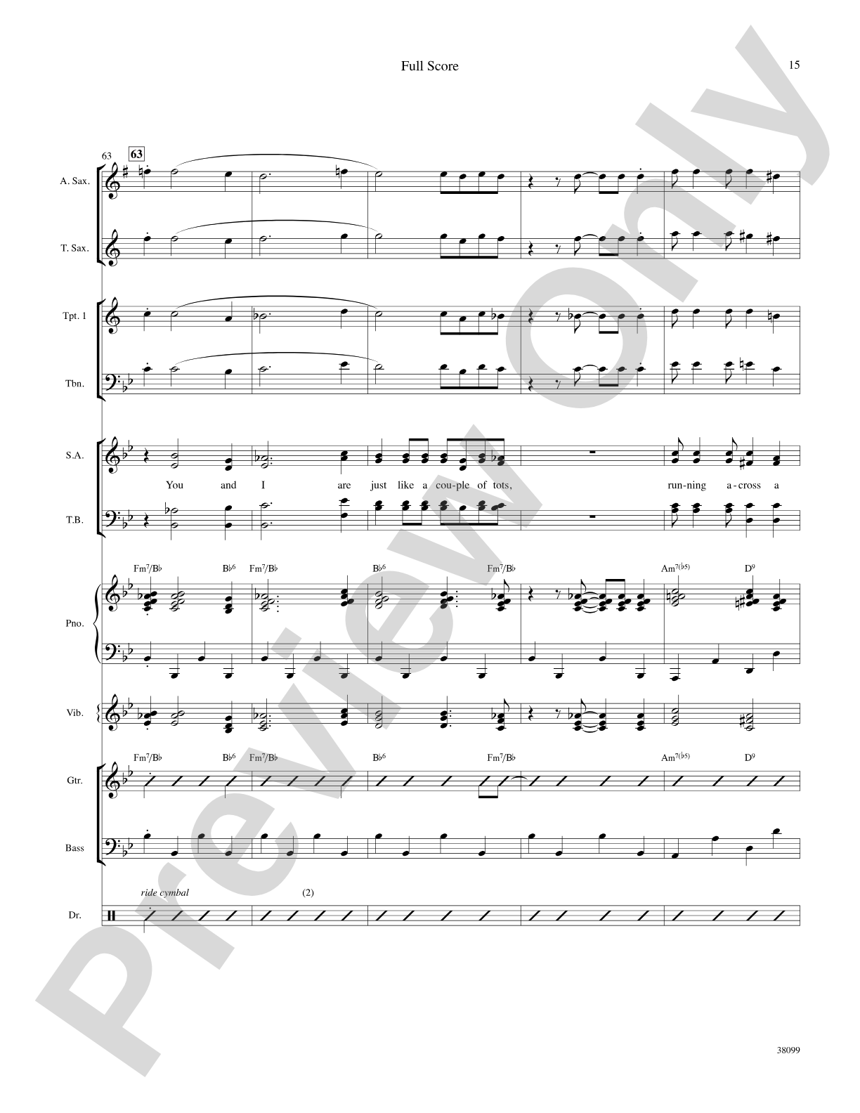 You Make Me Feel So Young: Choral SoundPax