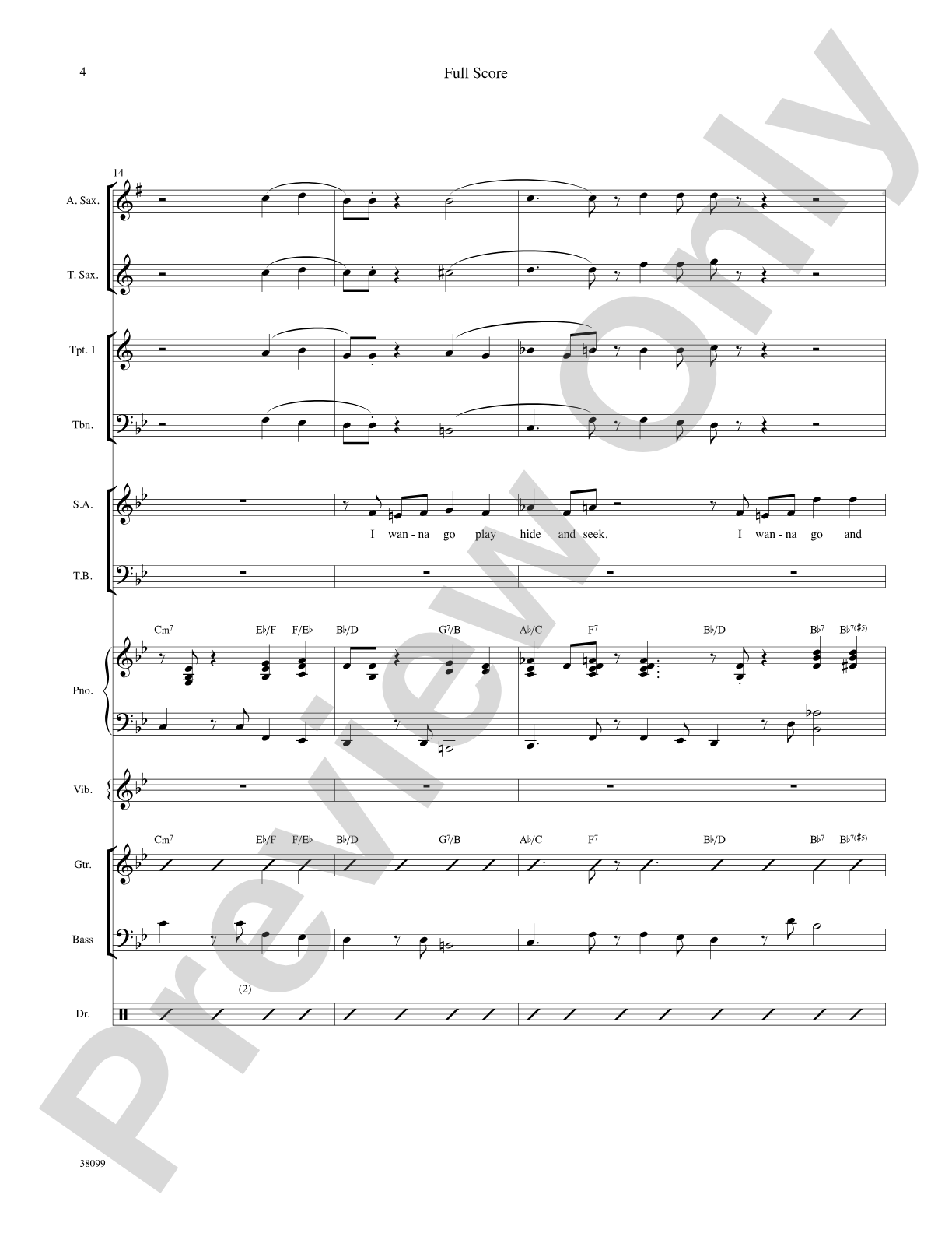 You Make Me Feel So Young: Choral SoundPax