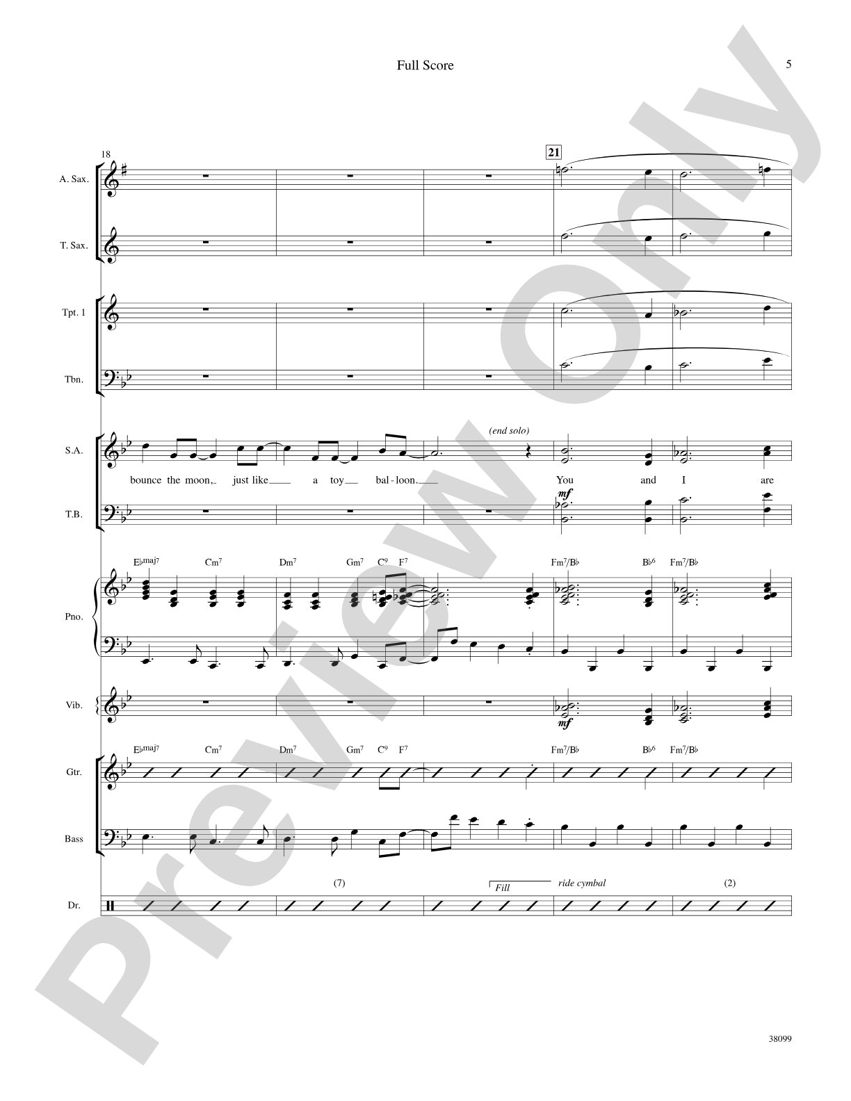 You Make Me Feel So Young: Choral SoundPax