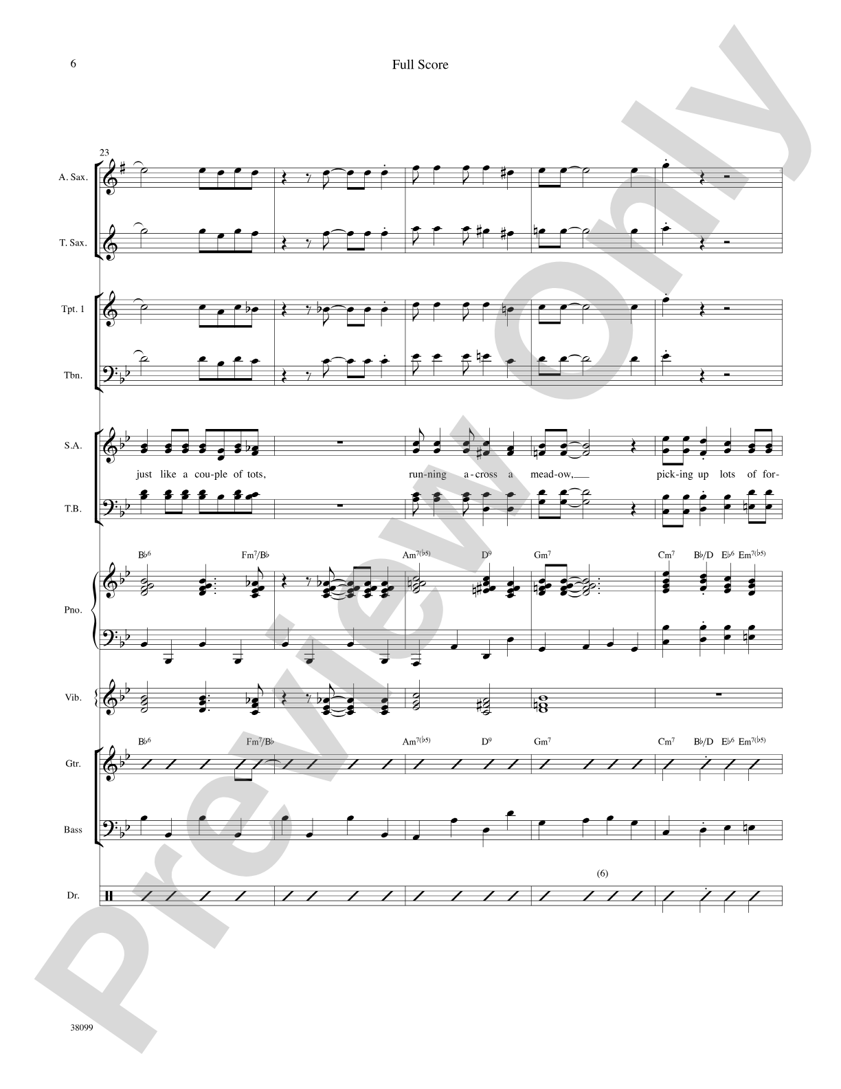 You Make Me Feel So Young: Choral SoundPax