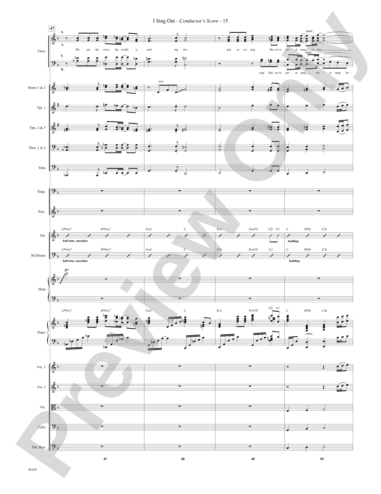 I Sing Out: Choral SoundPax