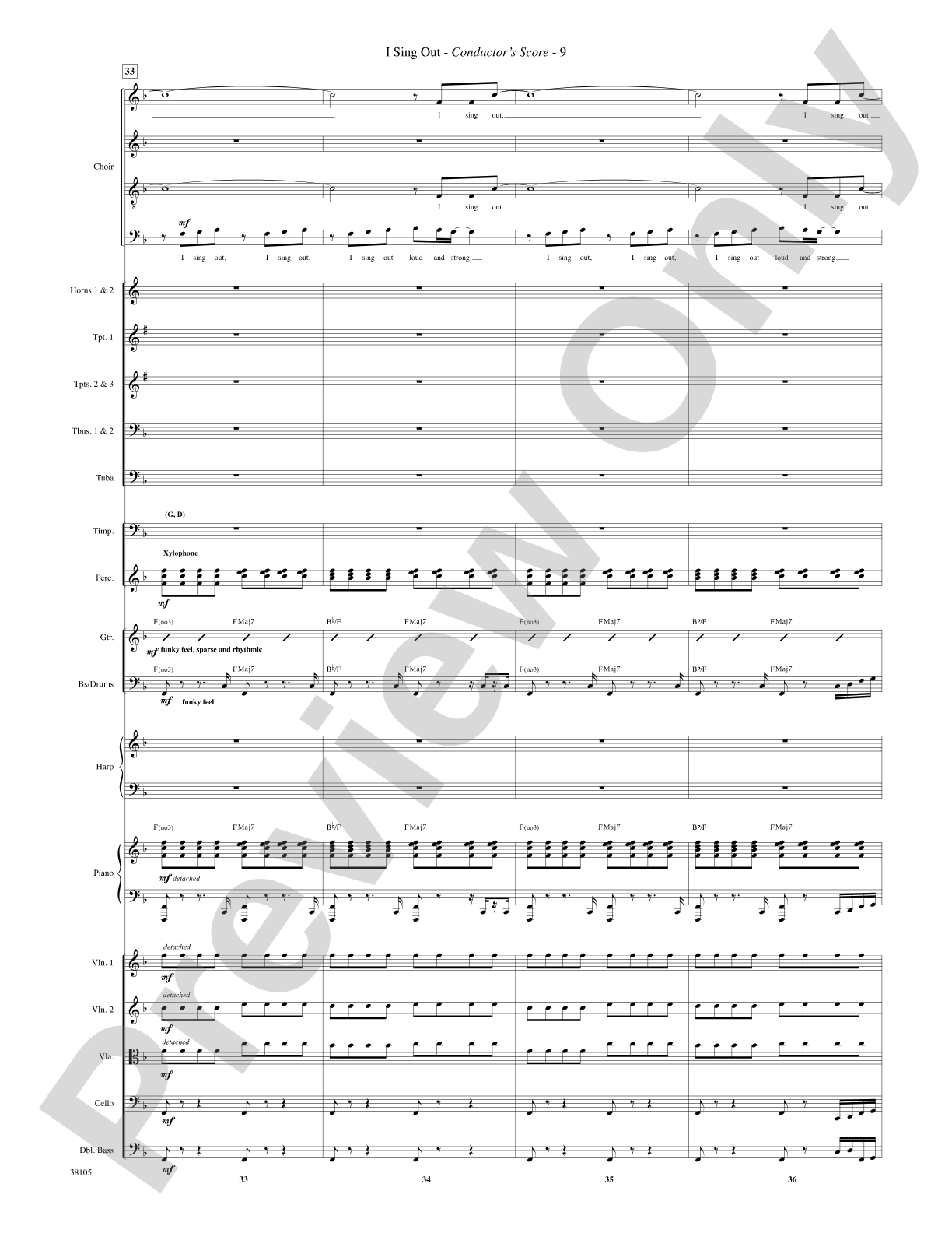 I Sing Out: Choral SoundPax