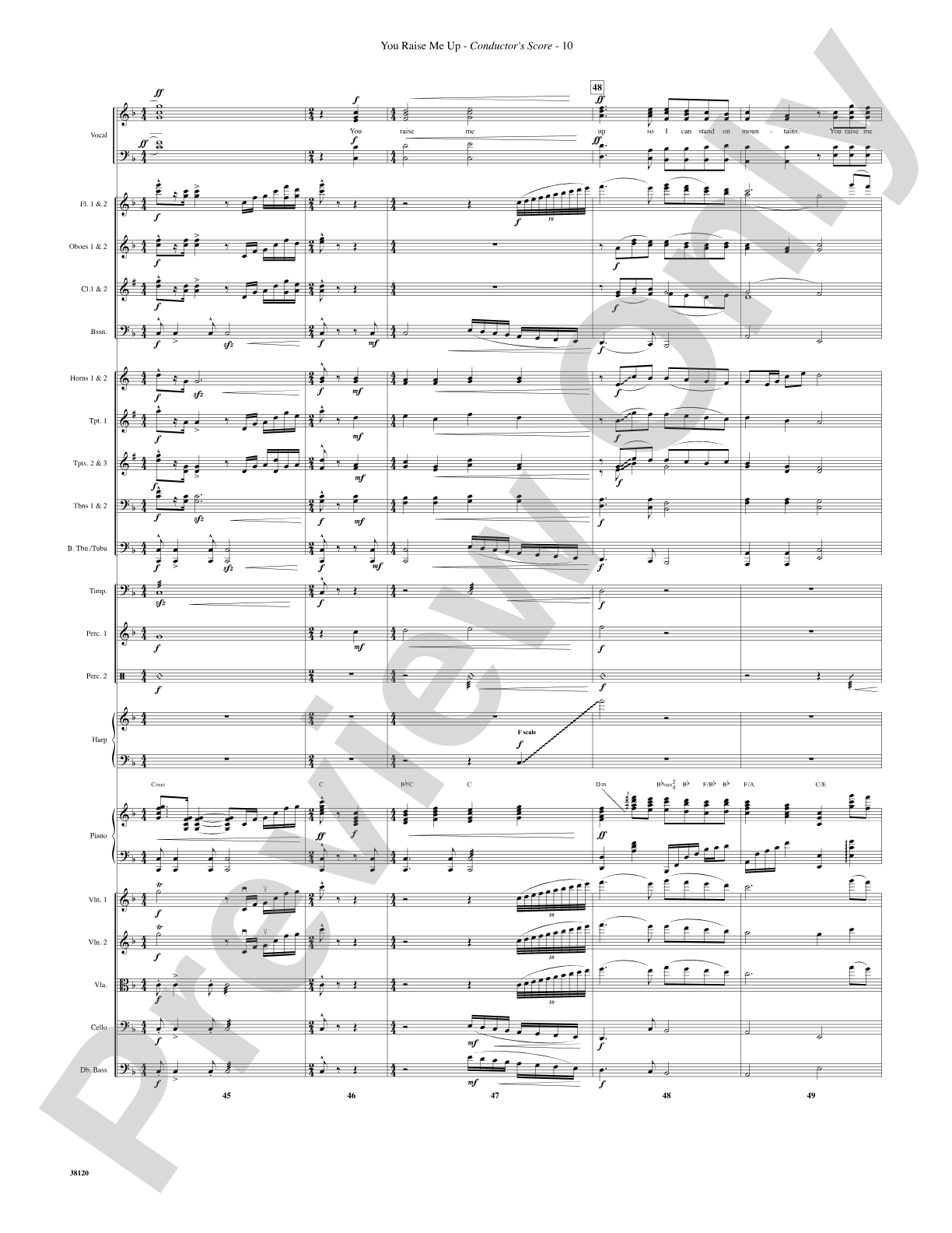 You Raise Me Up: Choral SoundPax