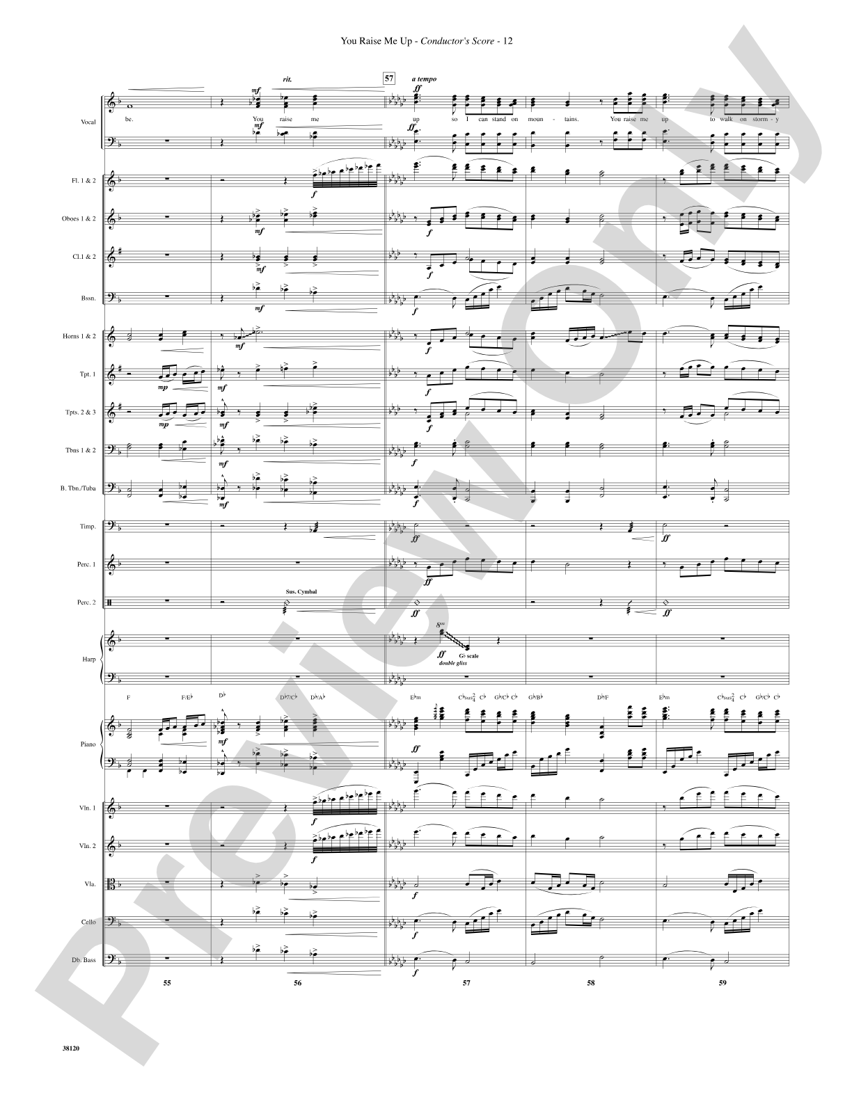 You Raise Me Up: Choral SoundPax