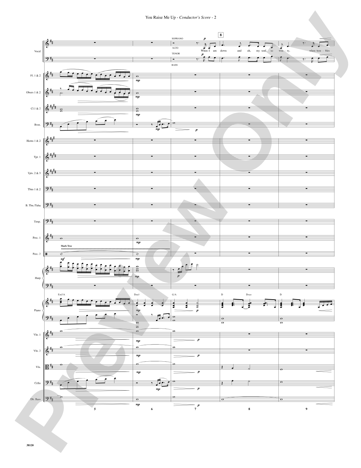 You Raise Me Up: Choral SoundPax