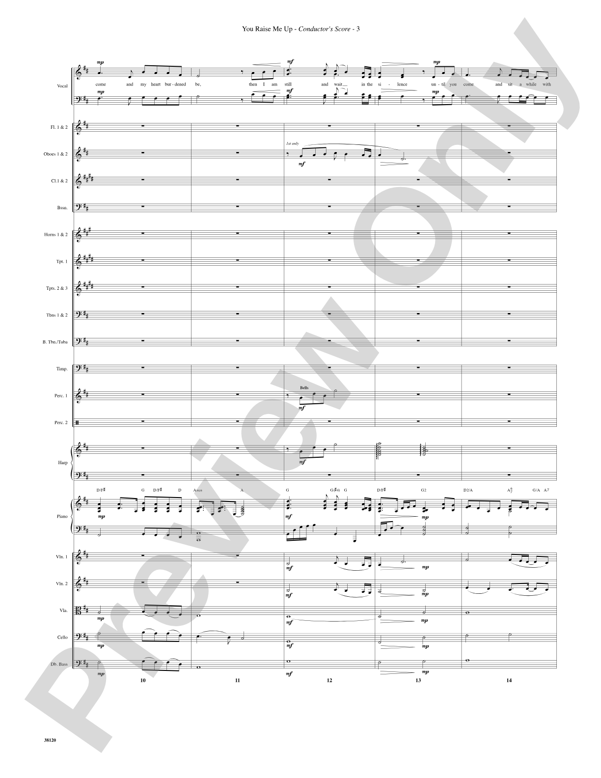 You Raise Me Up: Choral SoundPax