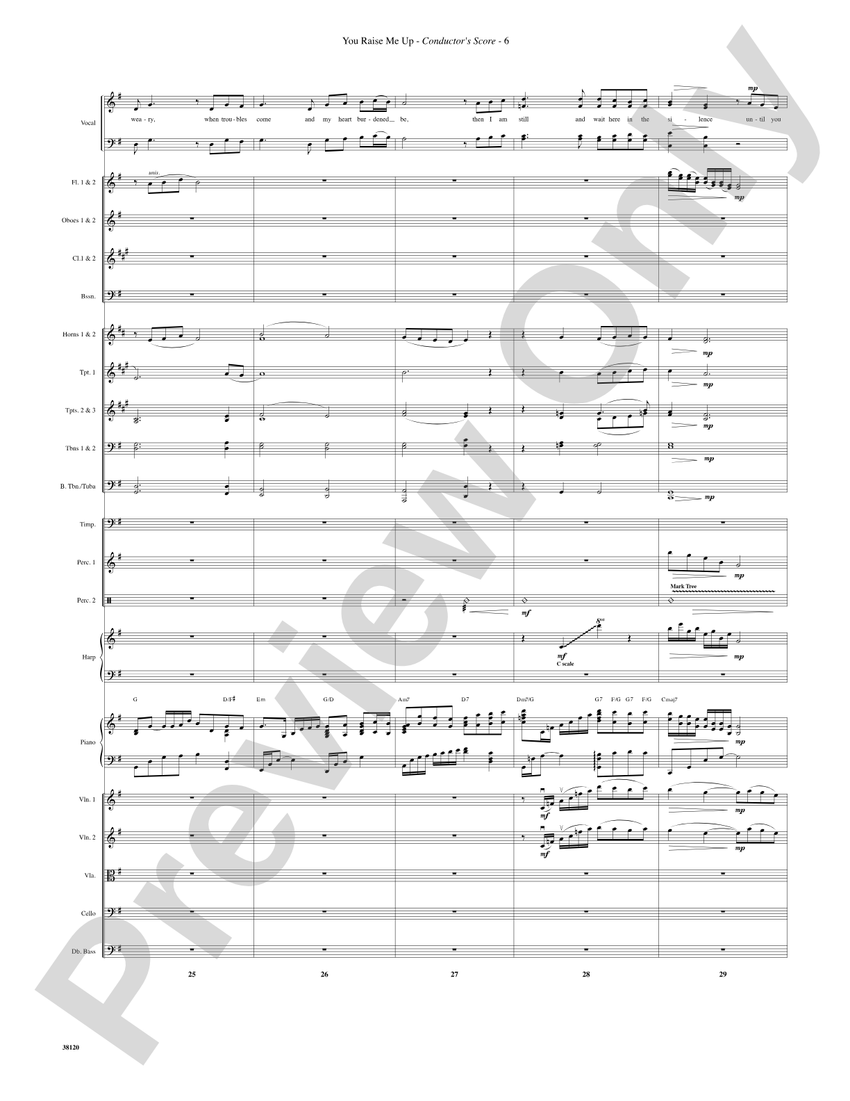 You Raise Me Up: Choral SoundPax