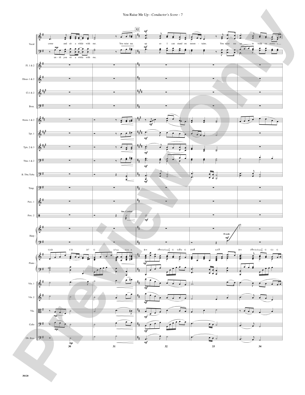 You Raise Me Up: Choral SoundPax