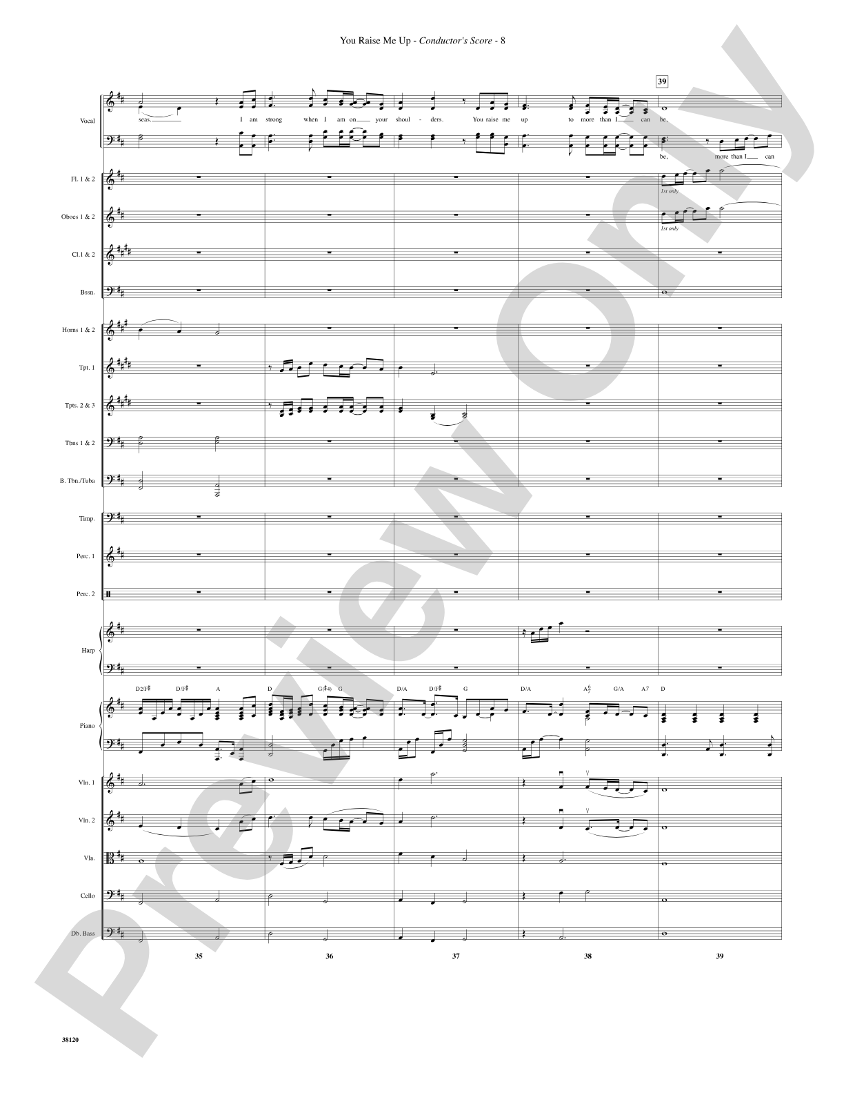 You Raise Me Up: Choral SoundPax