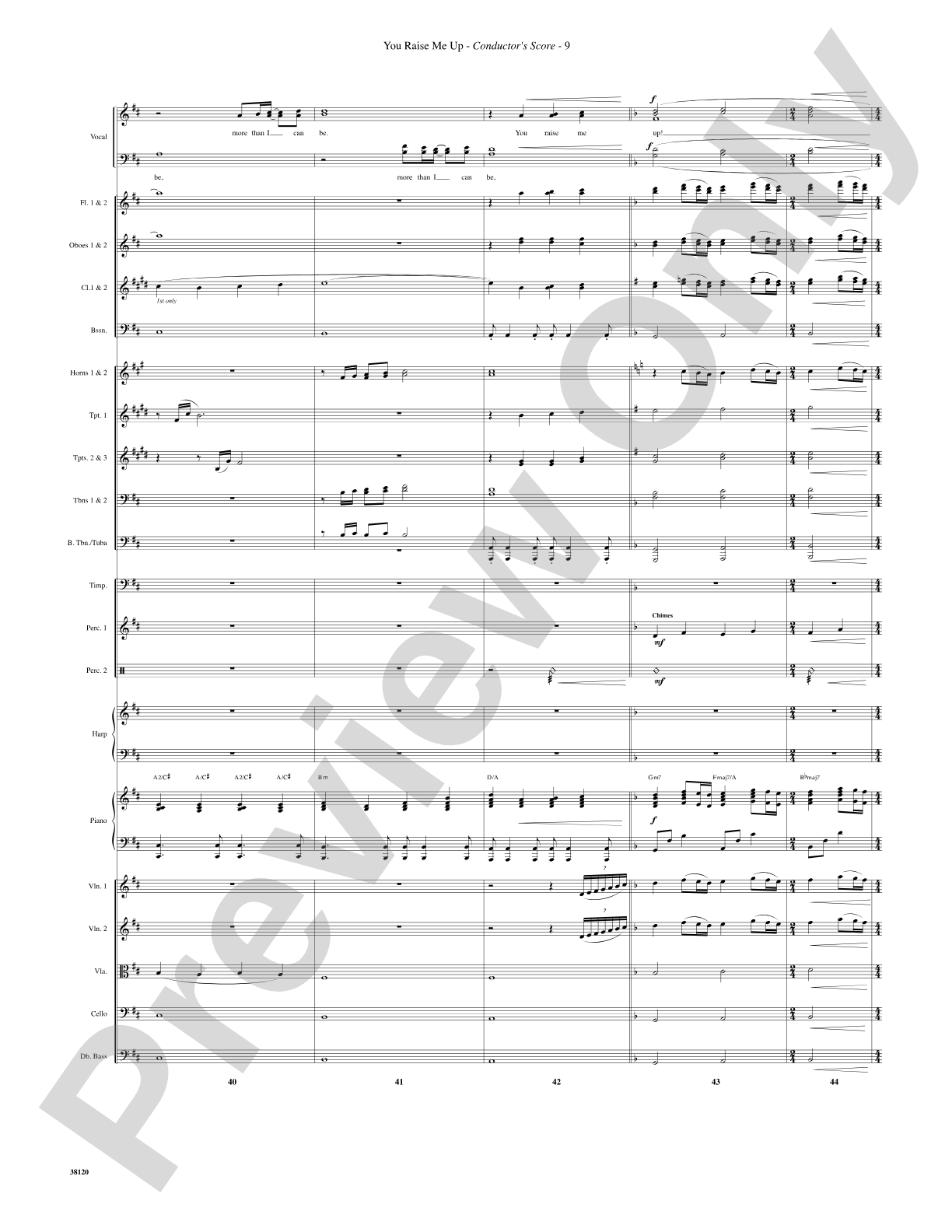 You Raise Me Up: Choral SoundPax