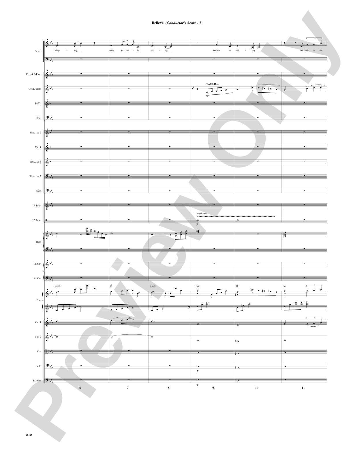 Believe (from The Polar Express): Choral SoundPax