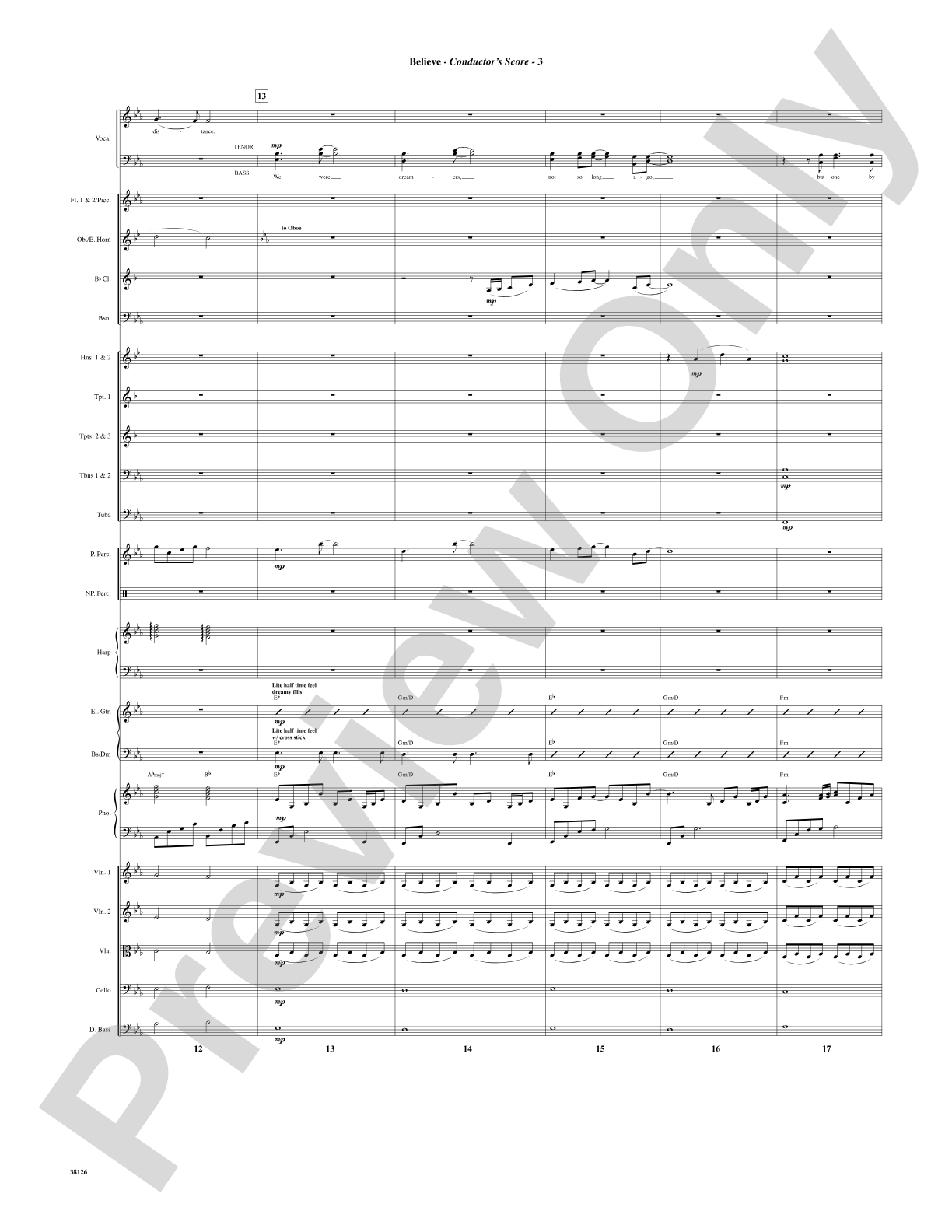 Believe (from The Polar Express): Choral SoundPax