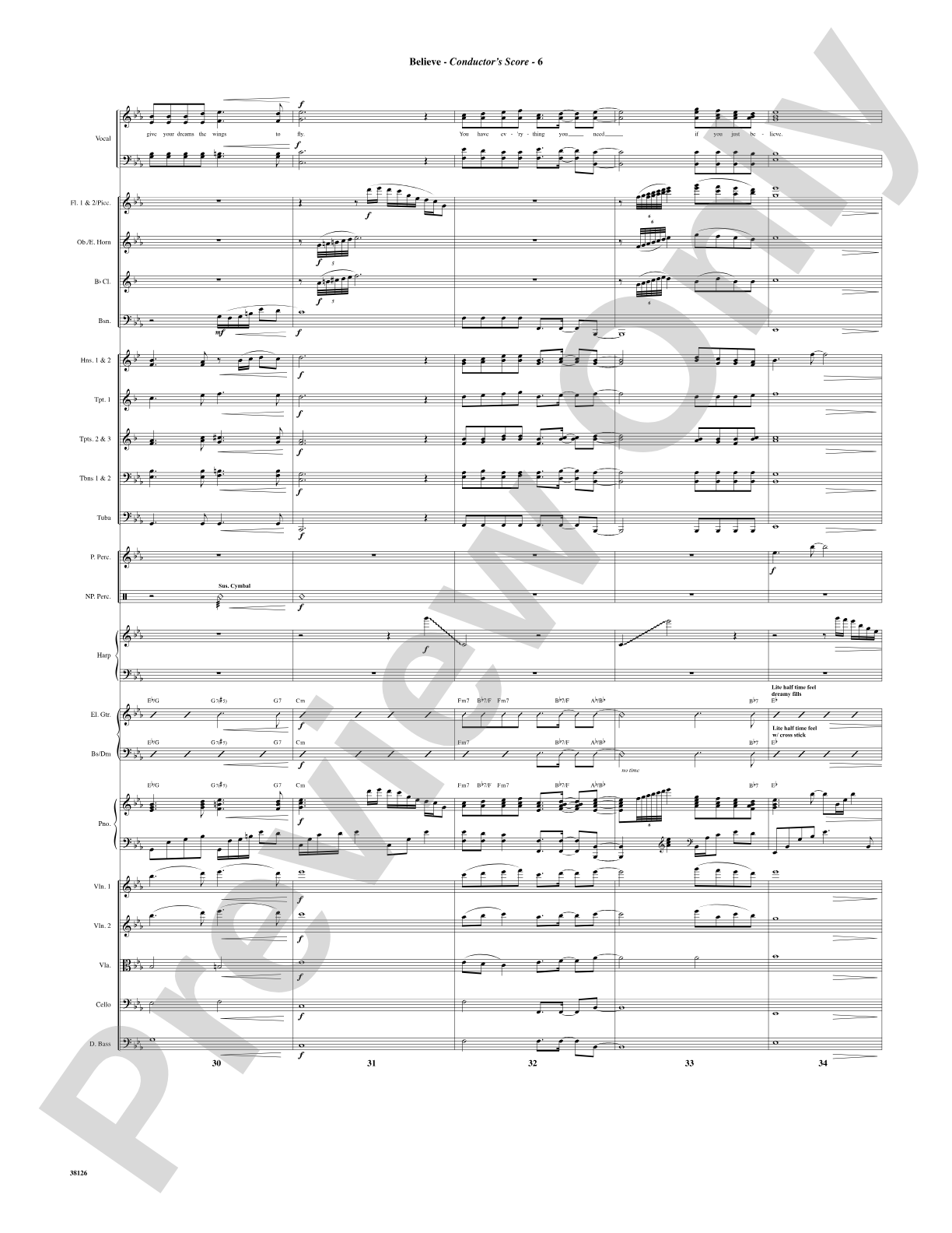 Believe (from The Polar Express): Choral SoundPax