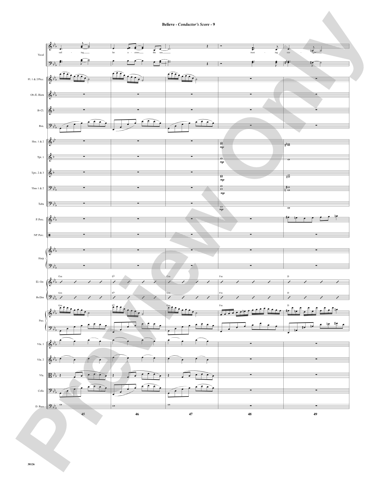 Believe (from The Polar Express): Choral SoundPax