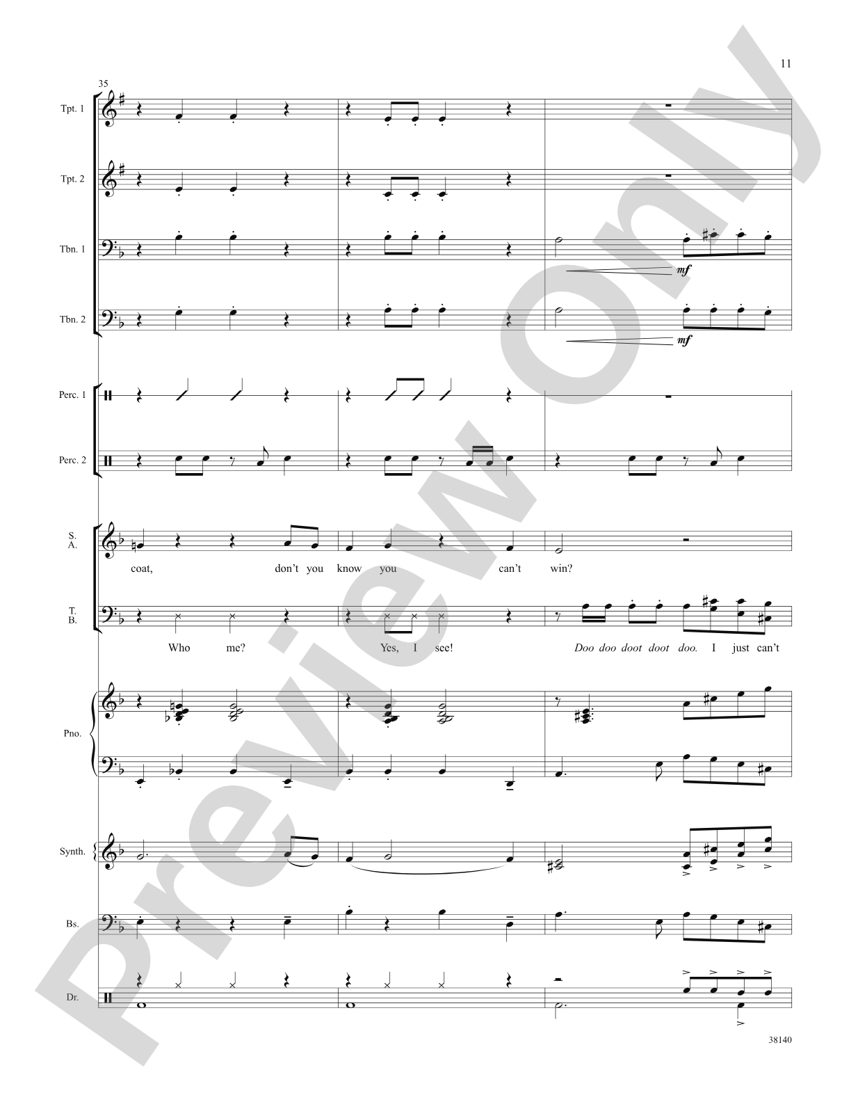 Whatever Lola Wants (Lola Gets) (from the musical Damn Yankees): Choral SoundPax