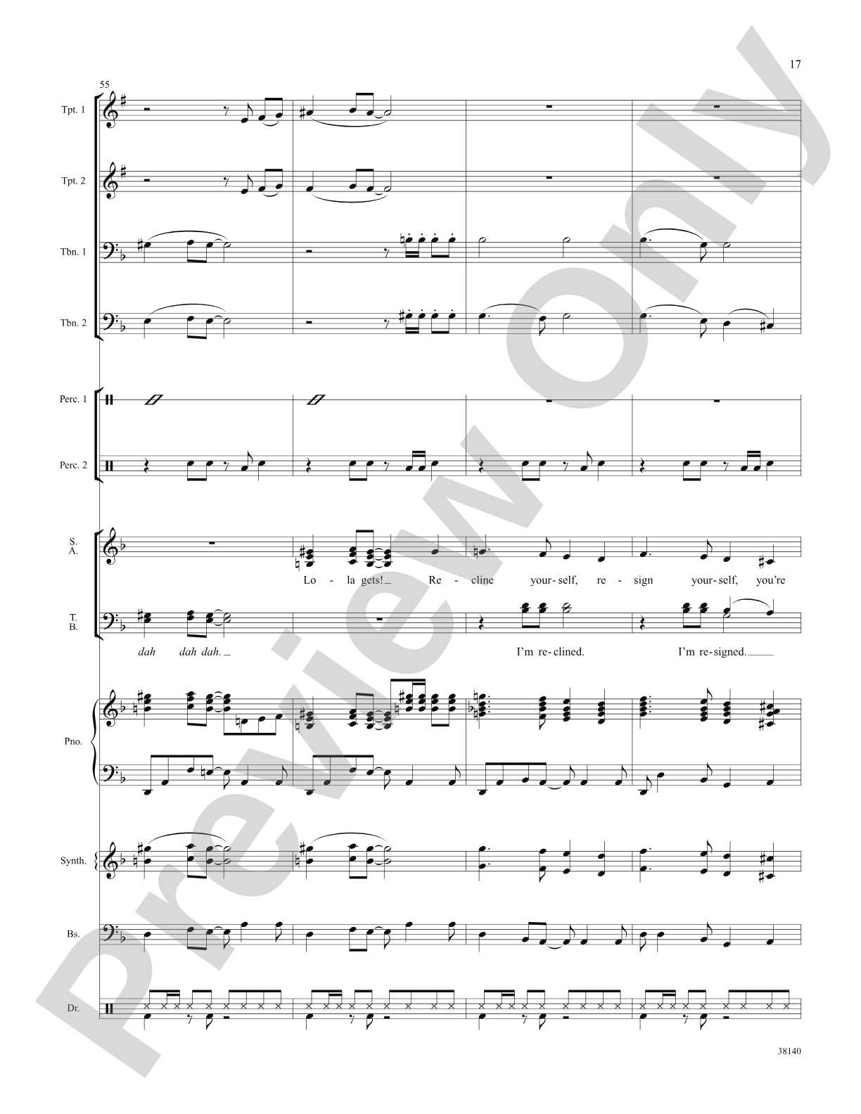 Whatever Lola Wants (Lola Gets) (from the musical Damn Yankees): Choral SoundPax
