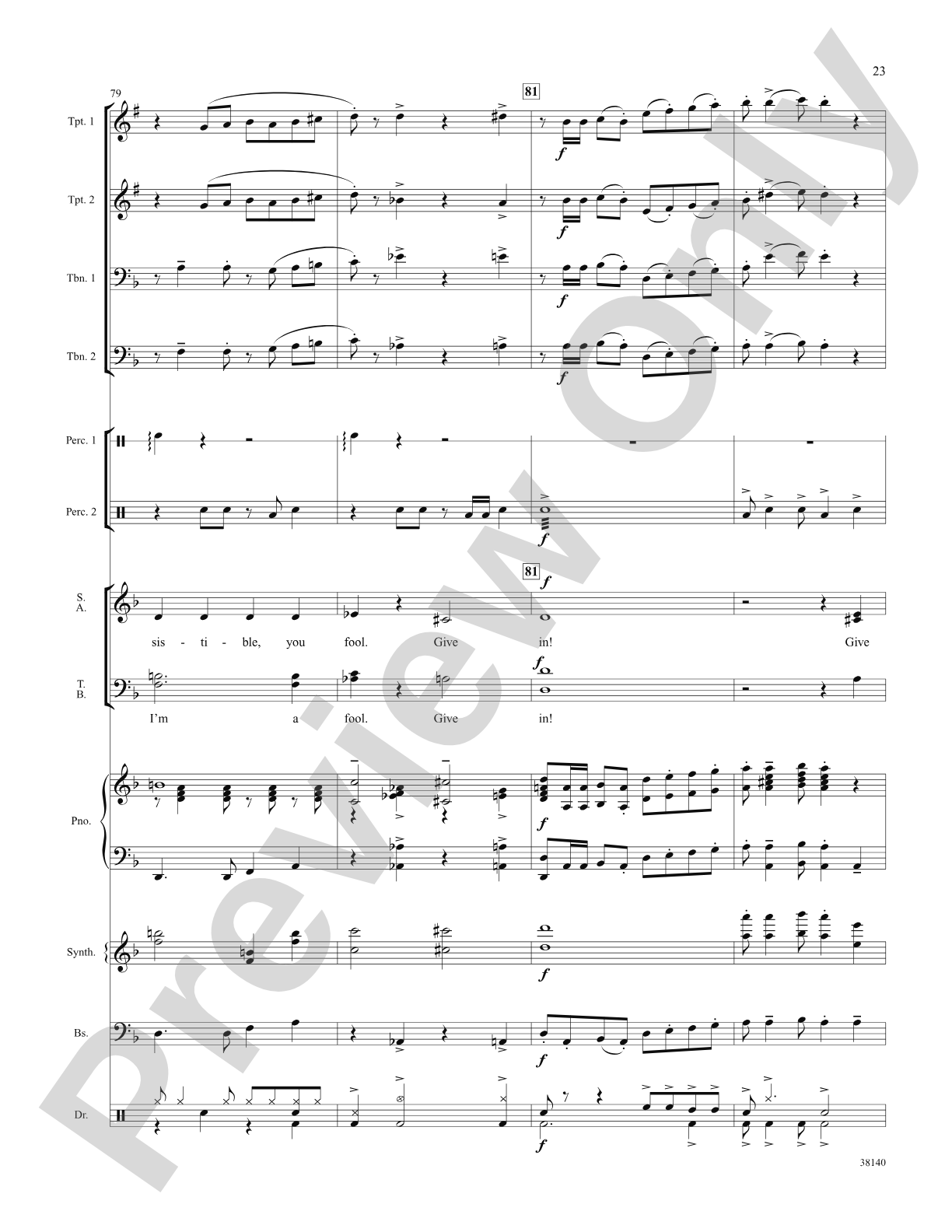 Whatever Lola Wants (Lola Gets) (from the musical Damn Yankees): Choral SoundPax