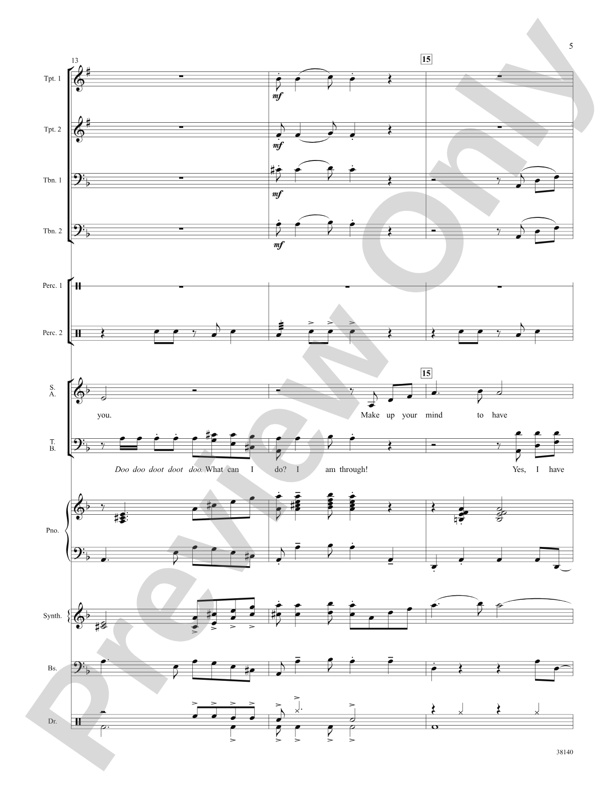 Whatever Lola Wants (Lola Gets) (from the musical Damn Yankees): Choral SoundPax