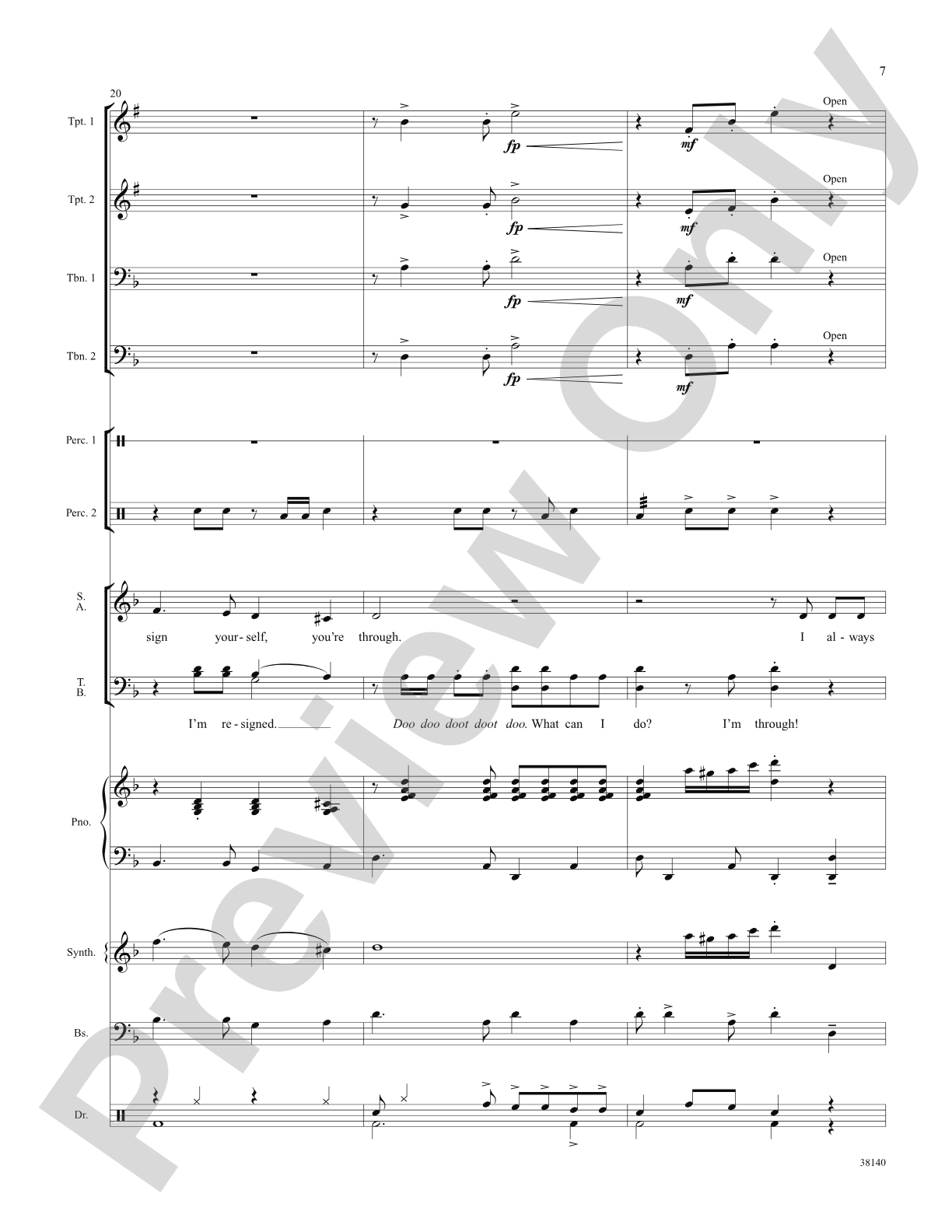 Whatever Lola Wants (Lola Gets) (from the musical Damn Yankees): Choral SoundPax