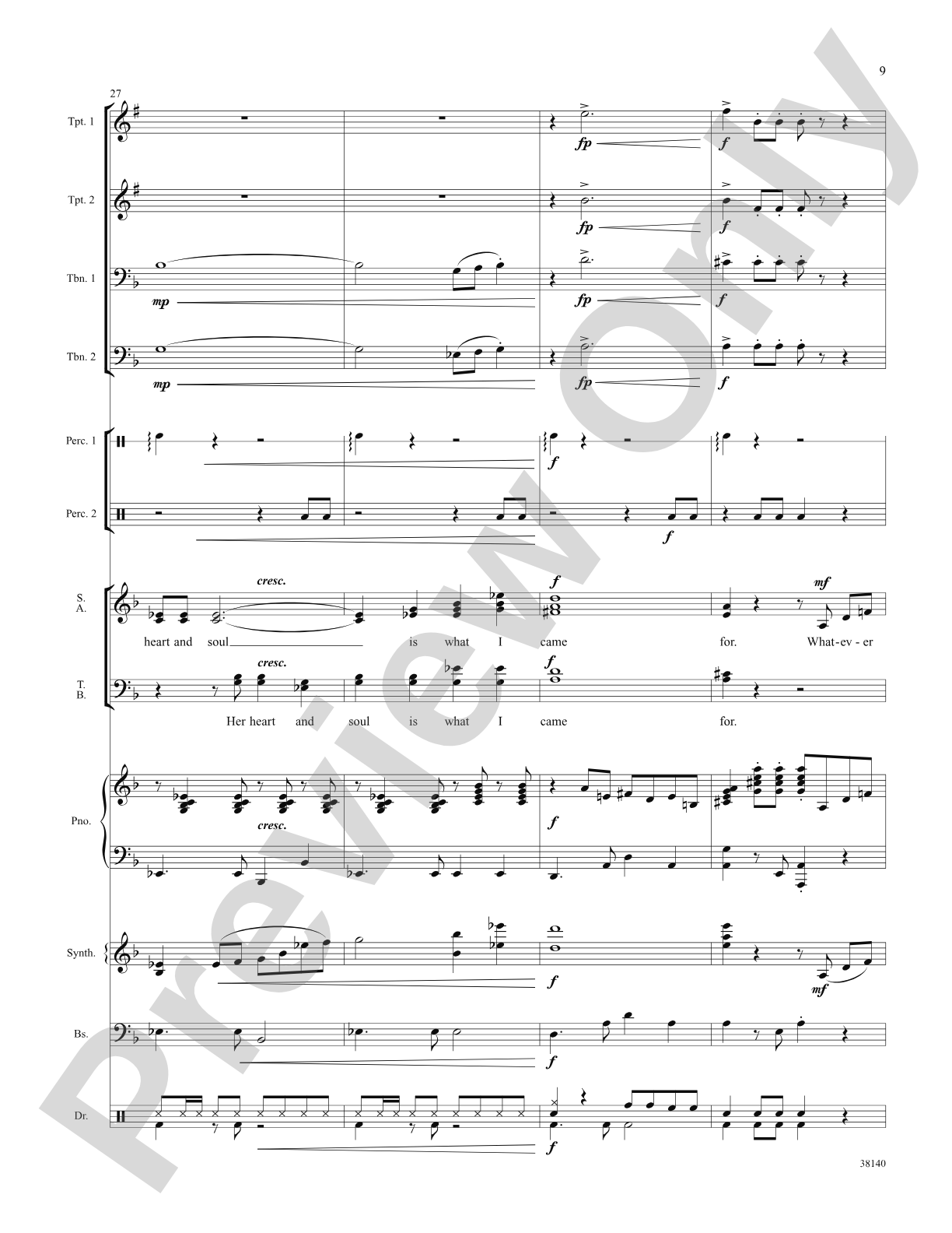 Whatever Lola Wants (Lola Gets) (from the musical Damn Yankees): Choral SoundPax