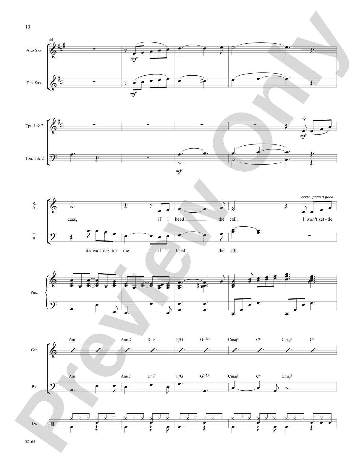 I've Gotta Be Me: Choral SoundPax