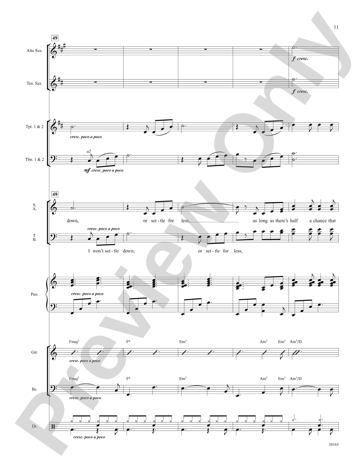 I've Gotta Be Me: Choral SoundPax