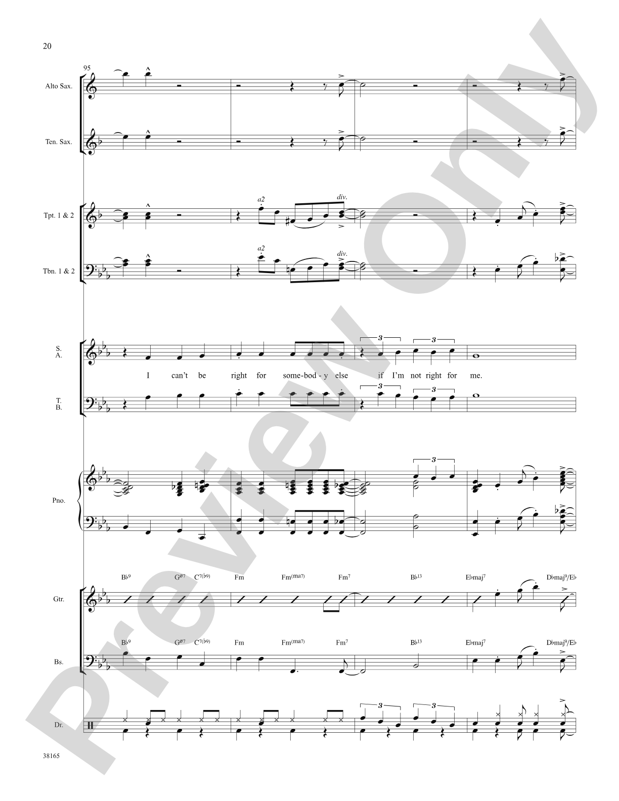 I've Gotta Be Me: Choral SoundPax