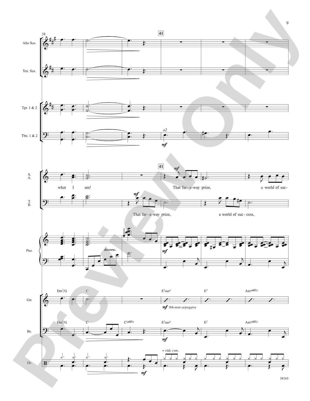 I've Gotta Be Me: Choral SoundPax