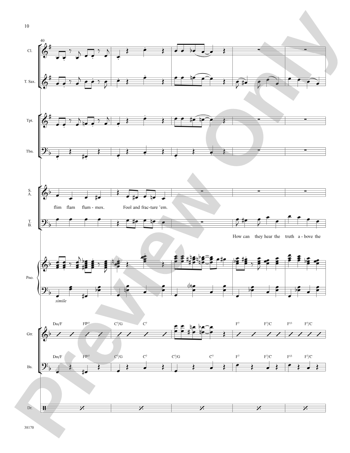 Razzle Dazzle (from the musical Chicago): Choral SoundPax