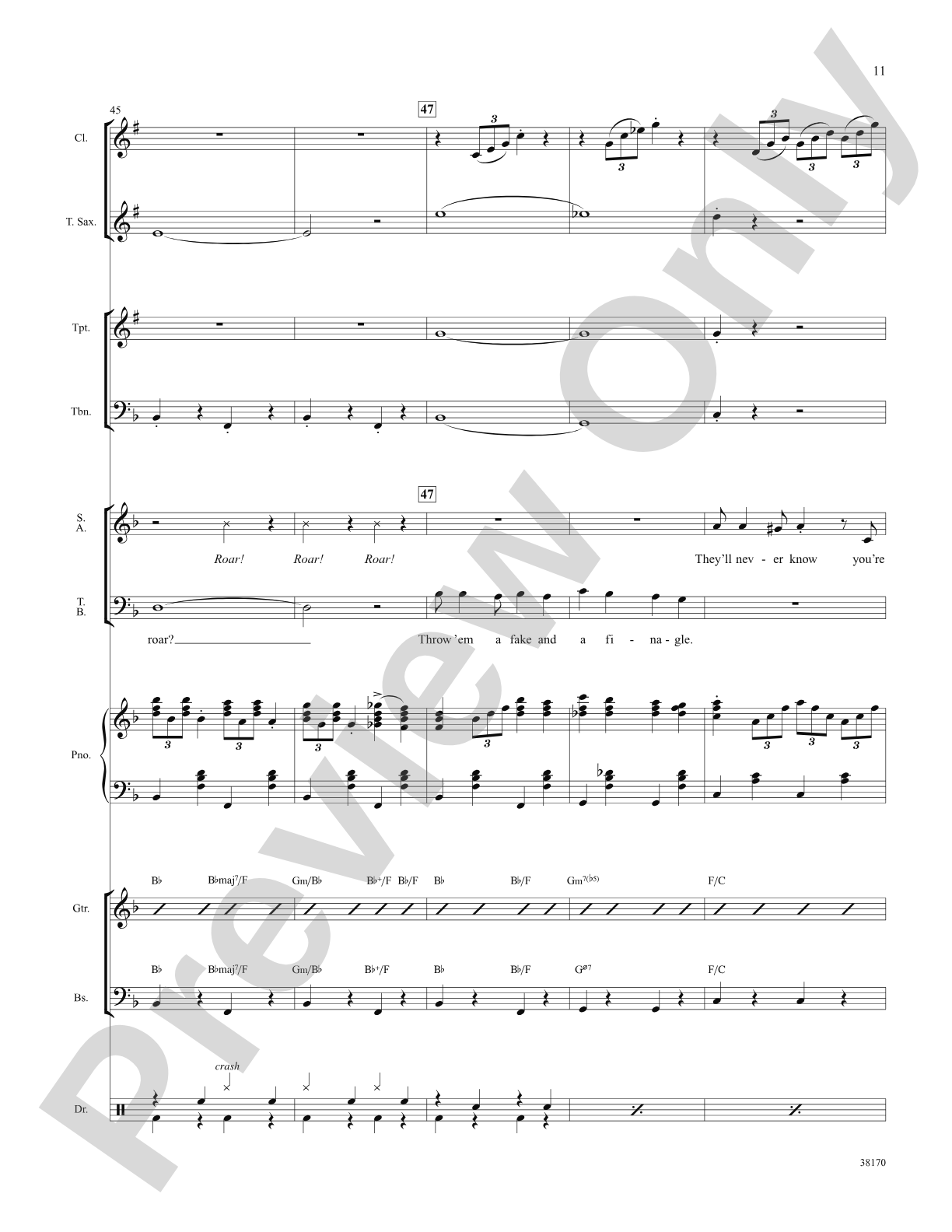 Razzle Dazzle (from the musical Chicago): Choral SoundPax