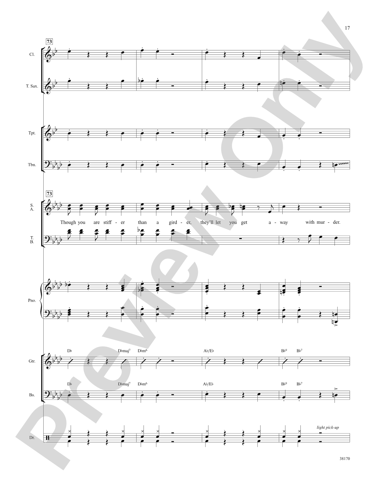 Razzle Dazzle (from the musical Chicago): Choral SoundPax