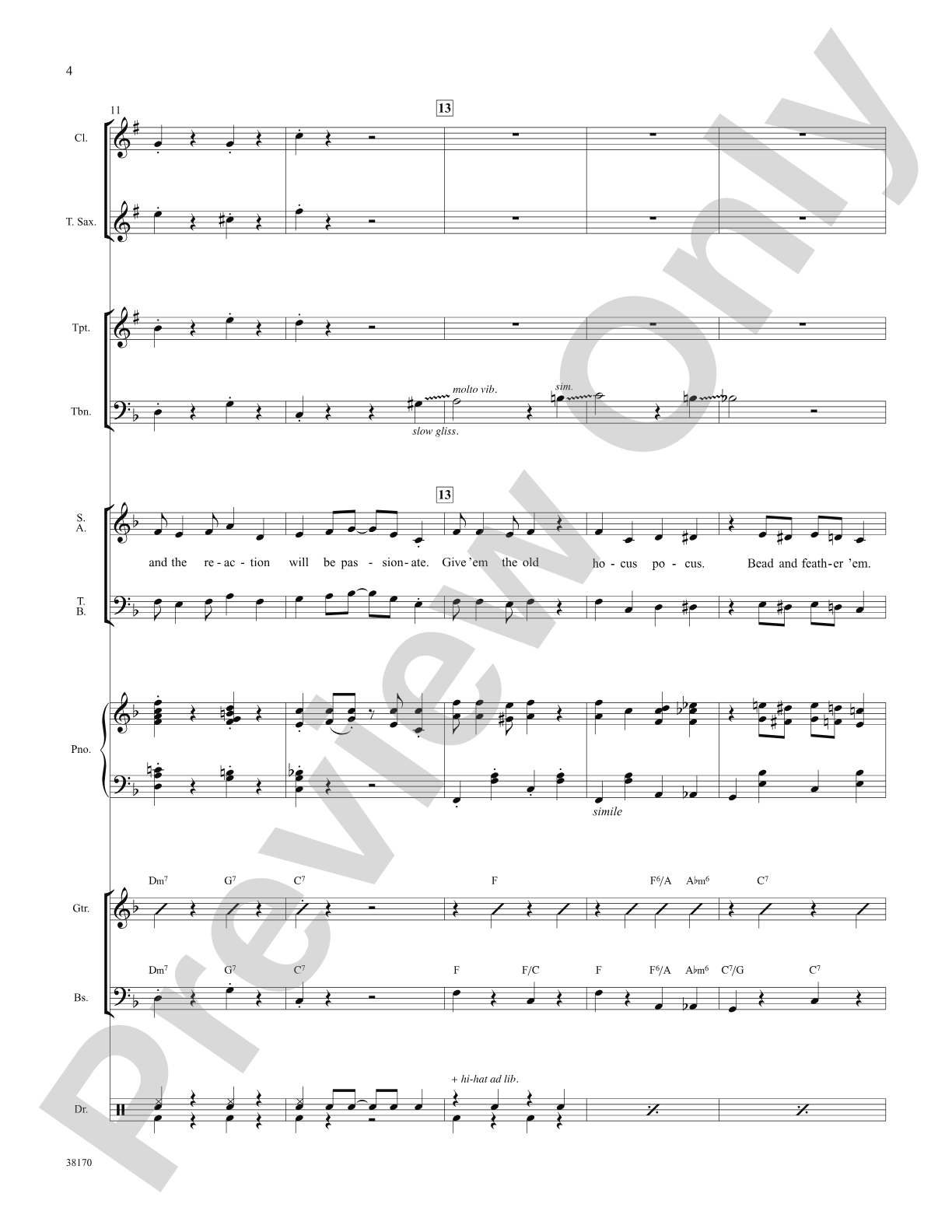 Razzle Dazzle (from the musical Chicago): Choral SoundPax